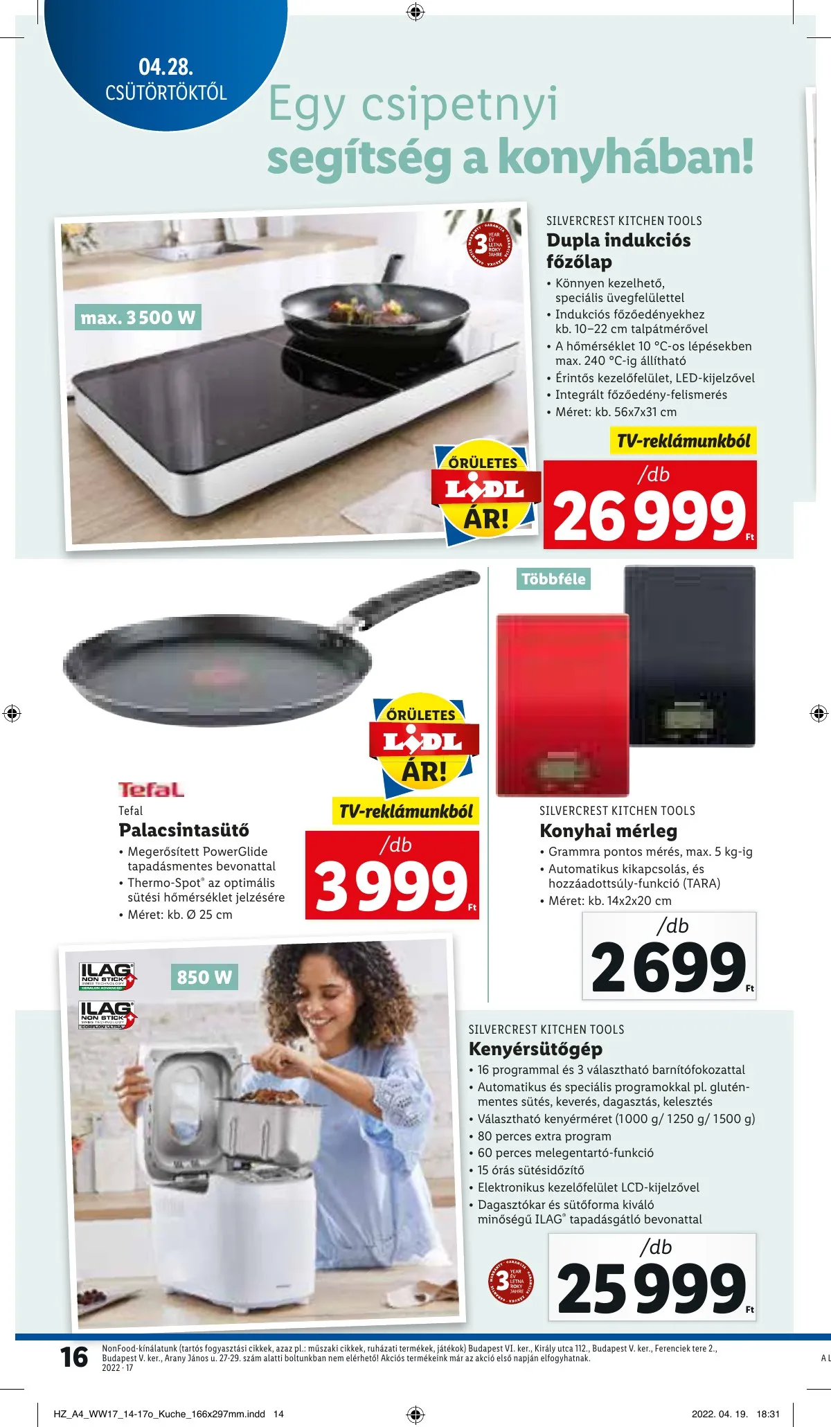 Lidl akciós újság 04.28–05.04 – 16. oldal