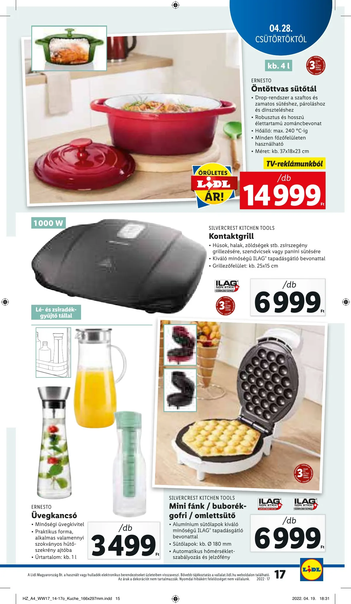 Lidl akciós újság 04.28–05.04 – 17. oldal