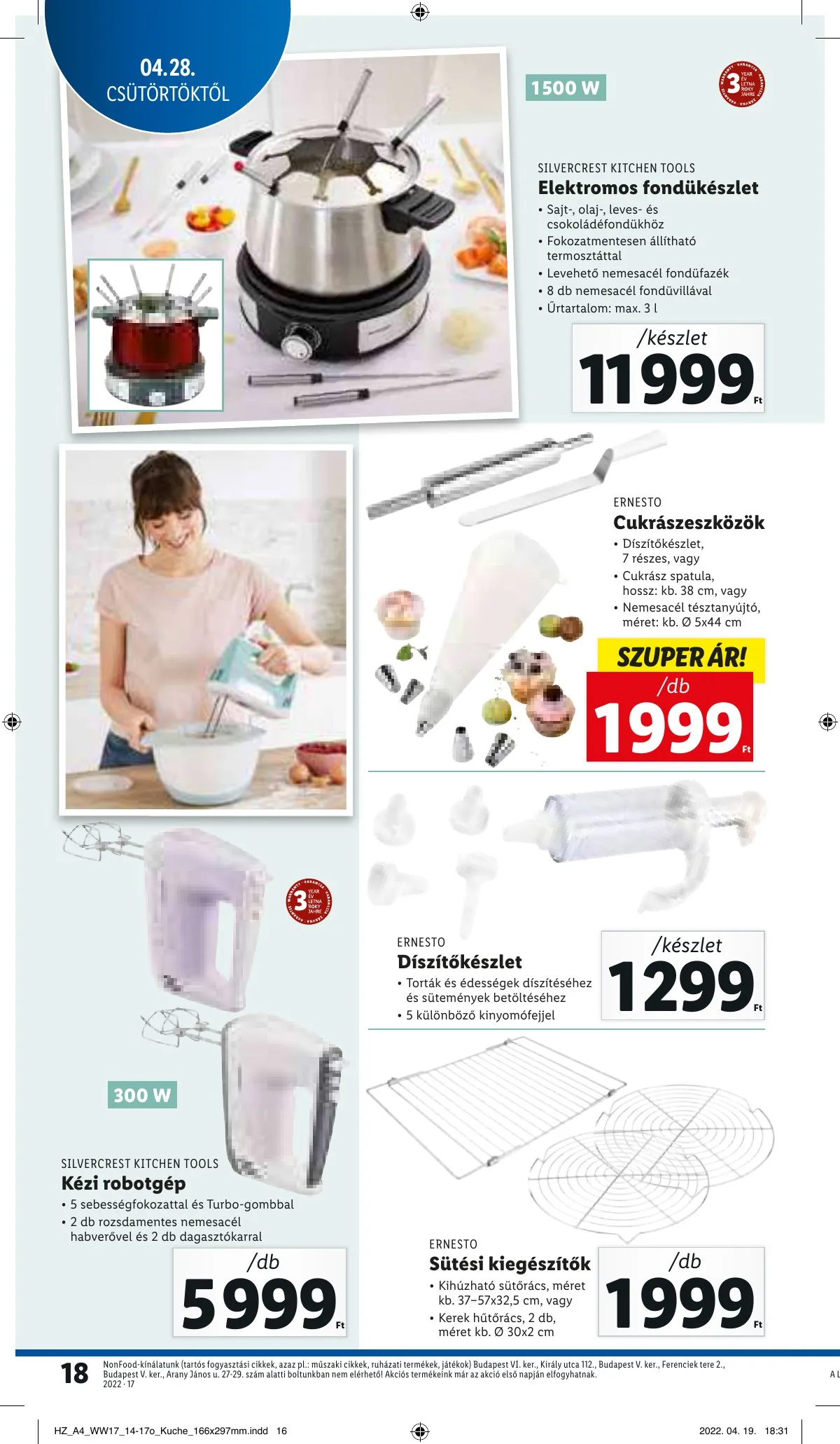 Lidl akciós újság 04.28–05.04 – 18. oldal