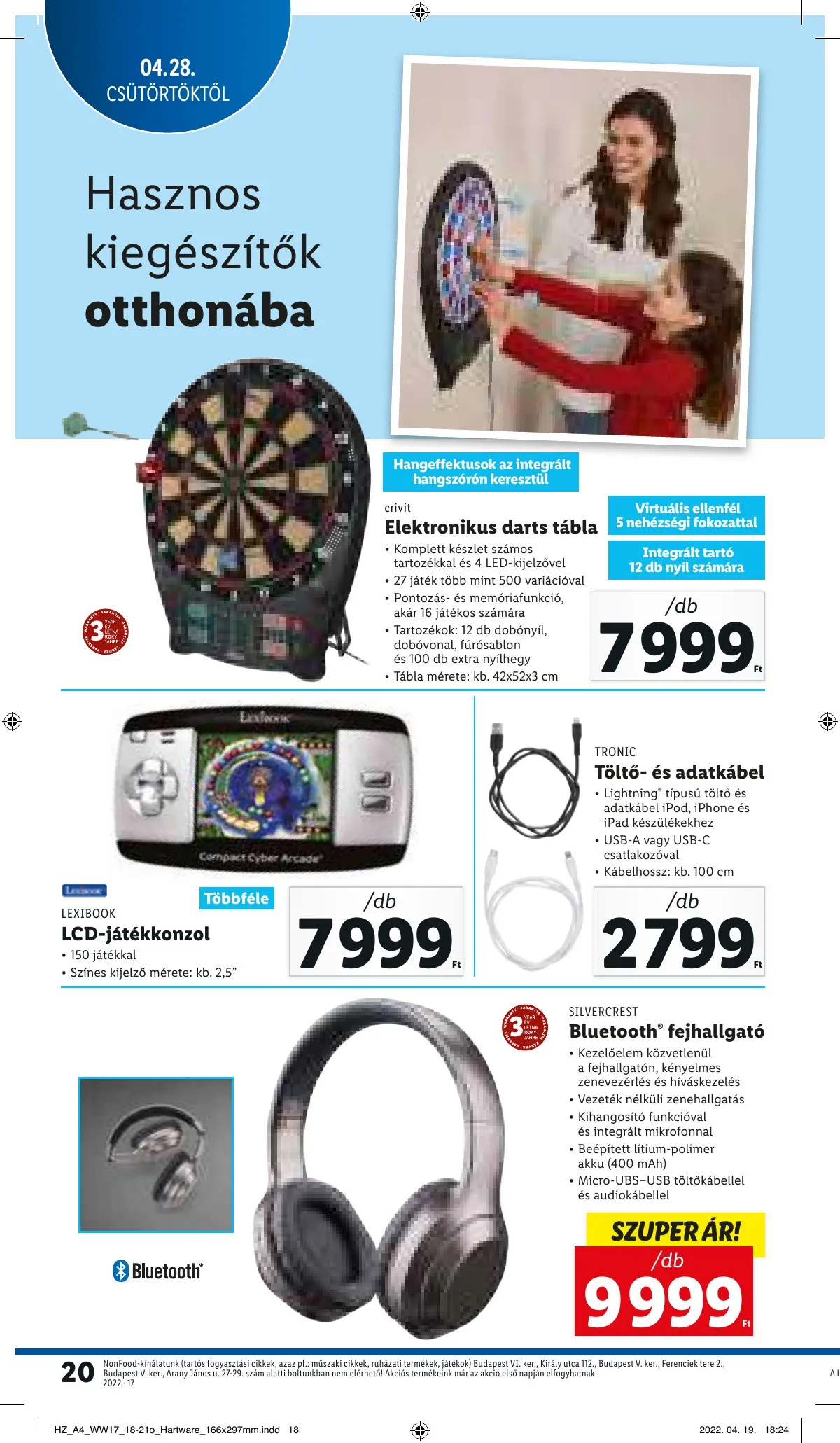 Lidl akciós újság 04.28–05.04 – 20. oldal