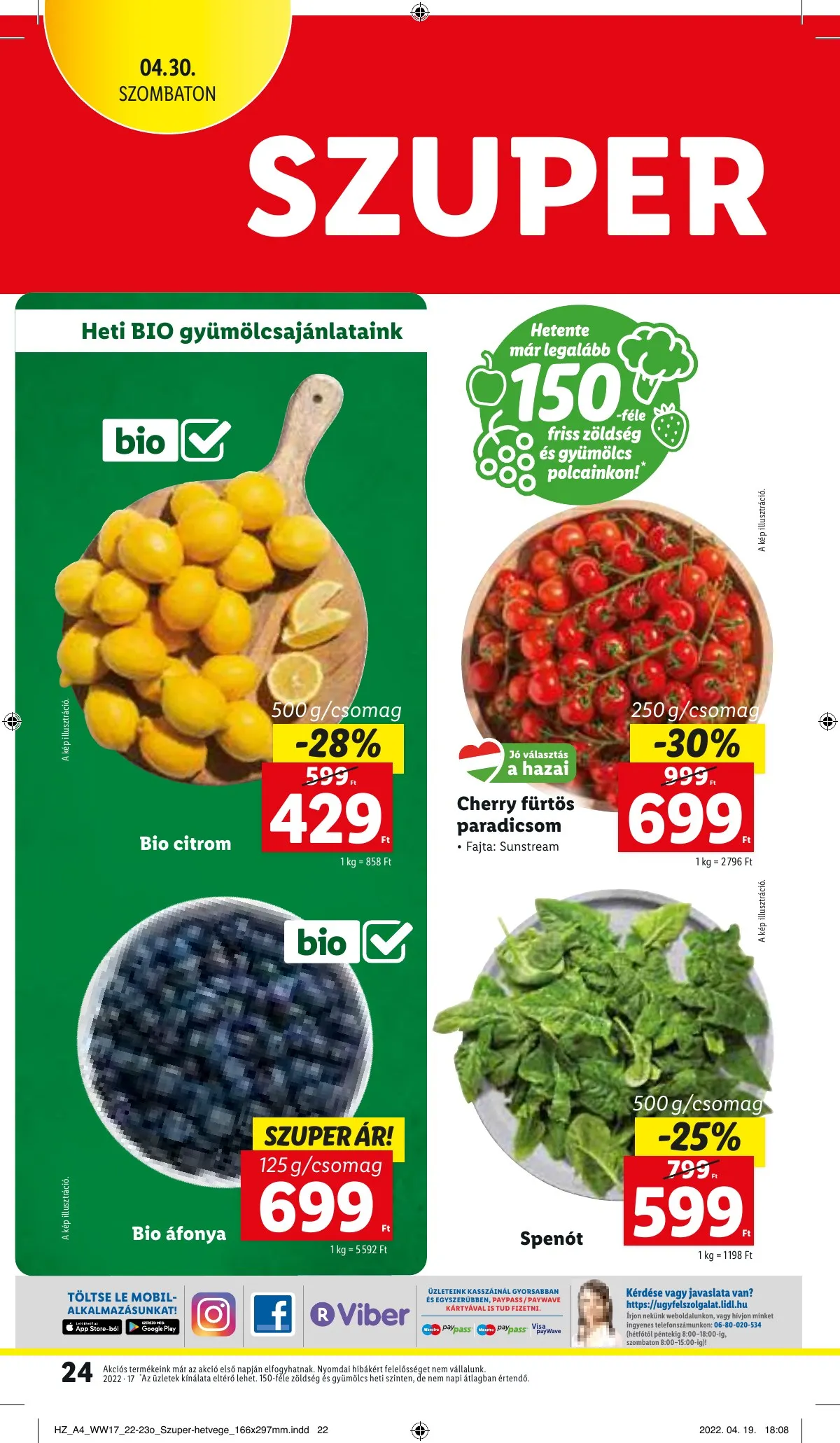 Lidl akciós újság 04.28–05.04 – 24. oldal