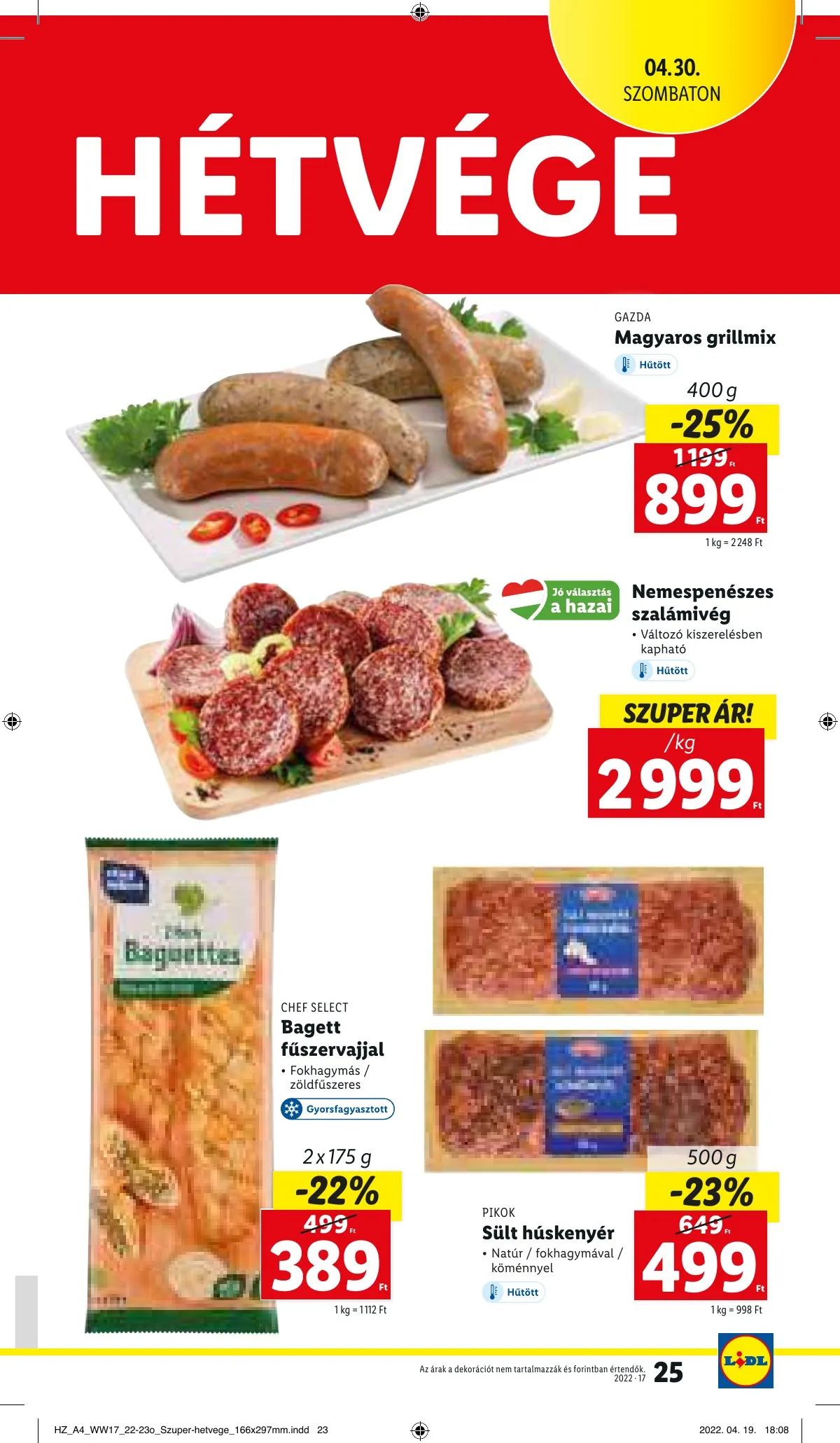 Lidl akciós újság 04.28–05.04 – 25. oldal