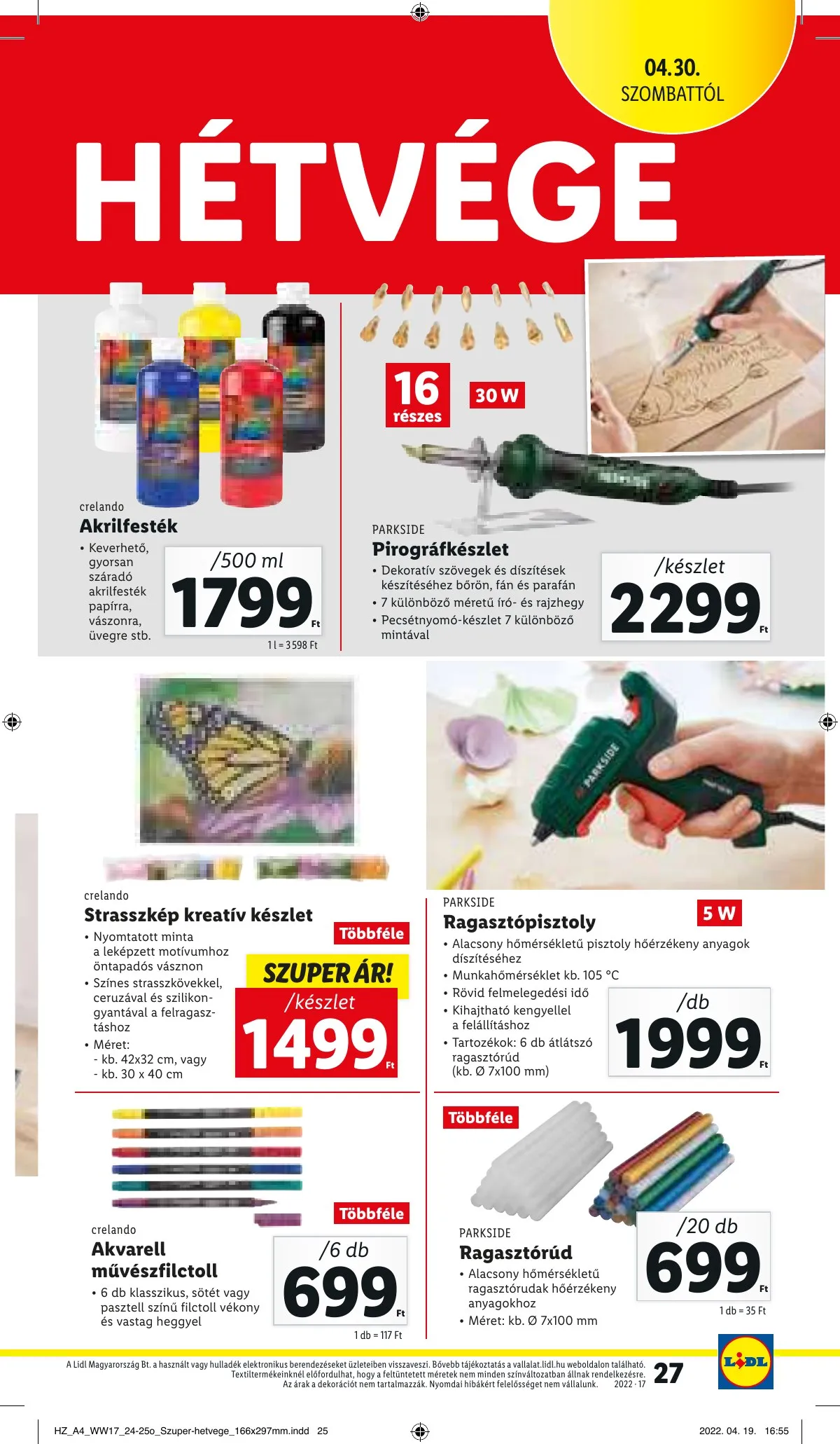 Lidl akciós újság 04.28–05.04 – 27. oldal