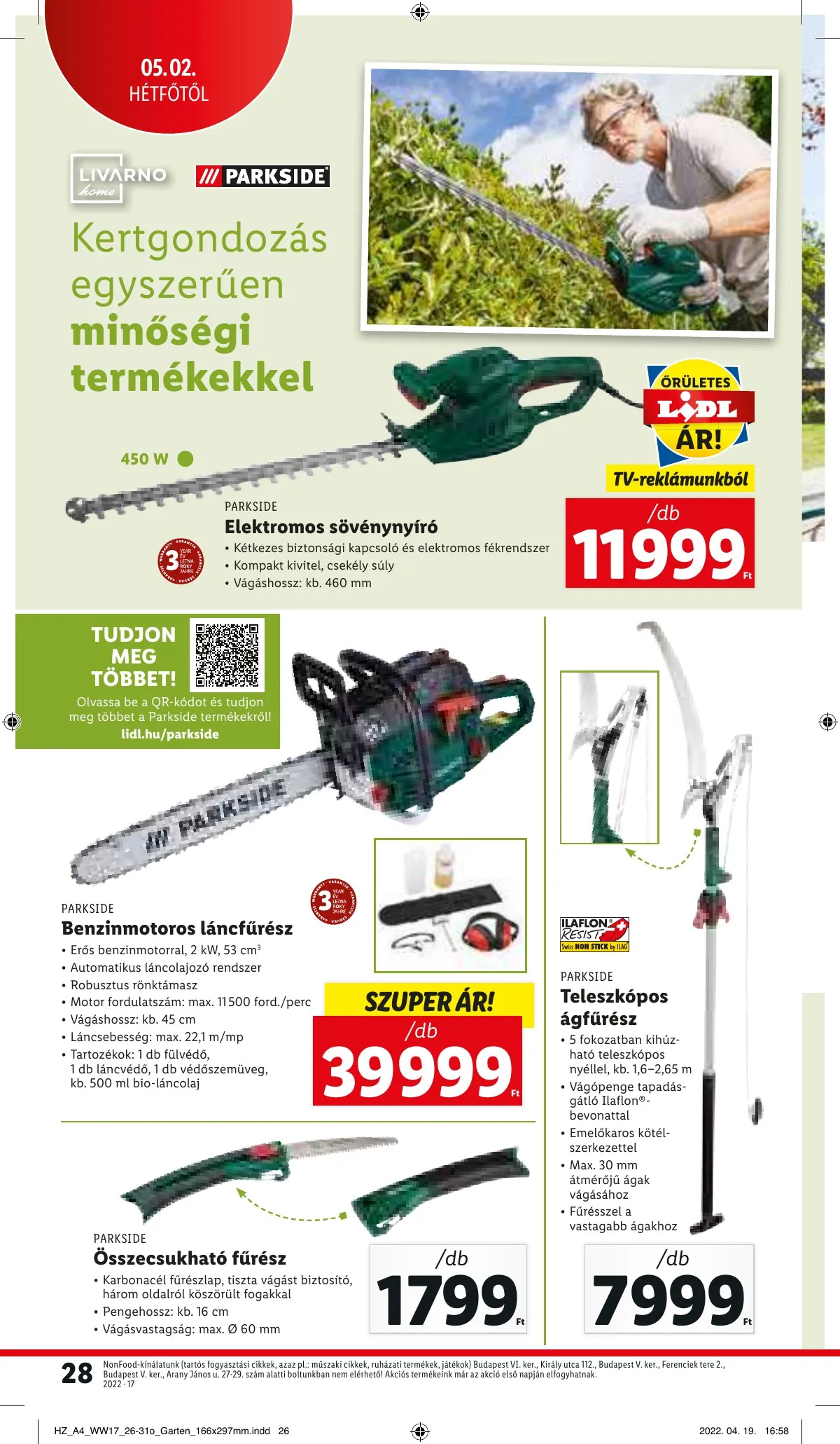 Lidl akciós újság 04.28–05.04 – 28. oldal