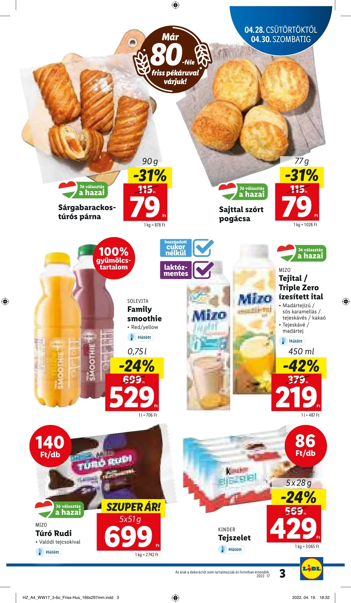 Lidl akciós újság 04.28–05.04 – 3. oldal