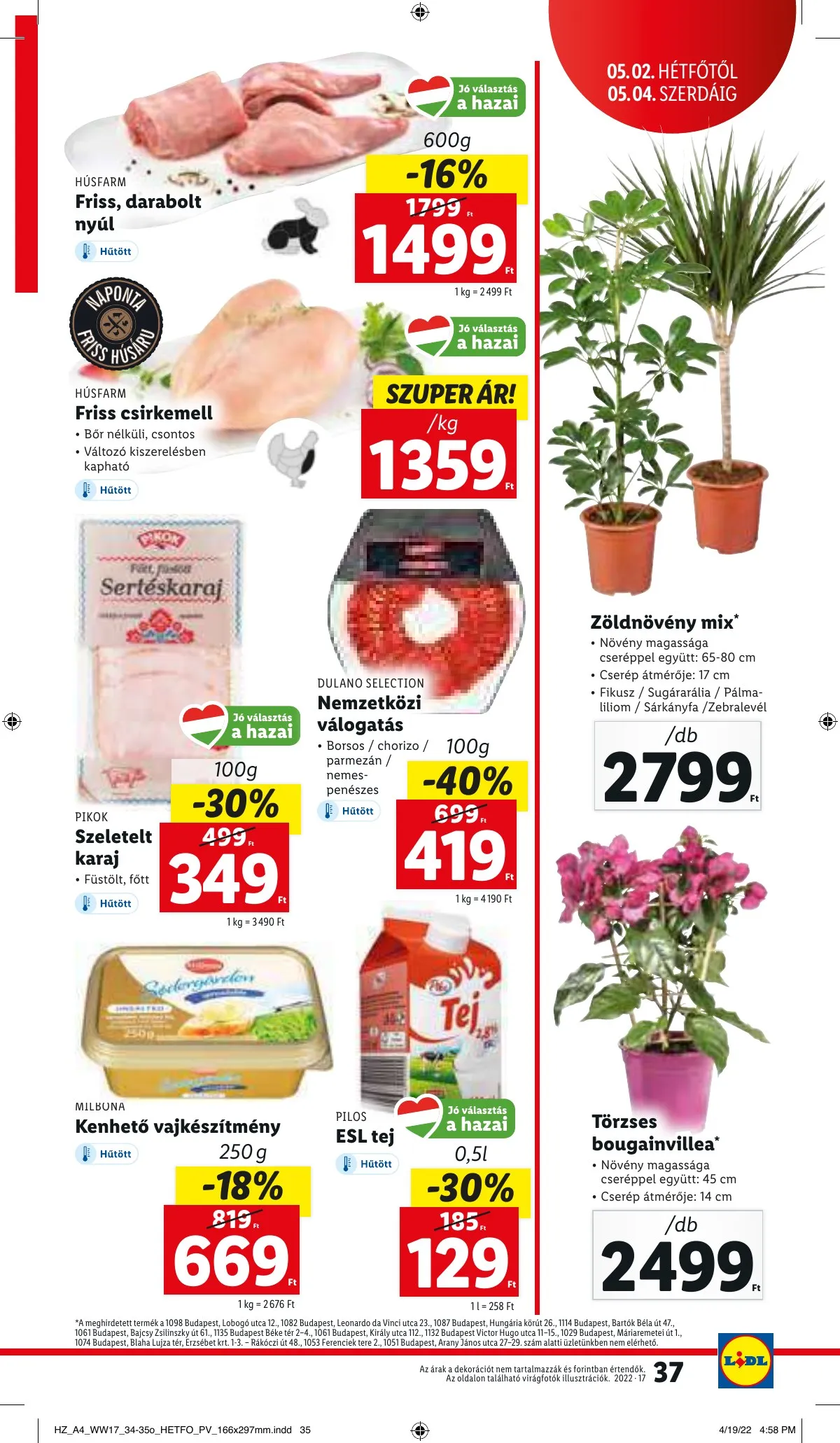 Lidl akciós újság 04.28–05.04 – 37. oldal