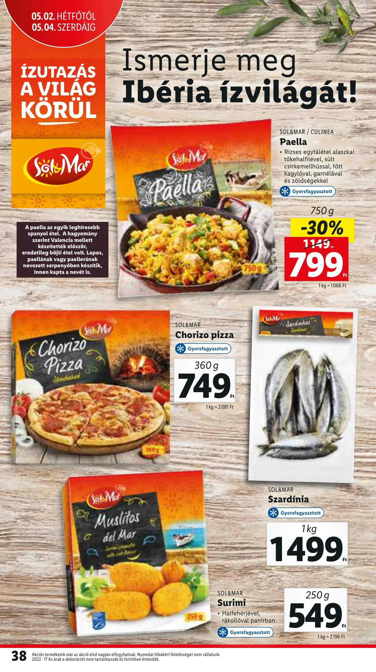 Lidl akciós újság 04.28–05.04 – 38. oldal