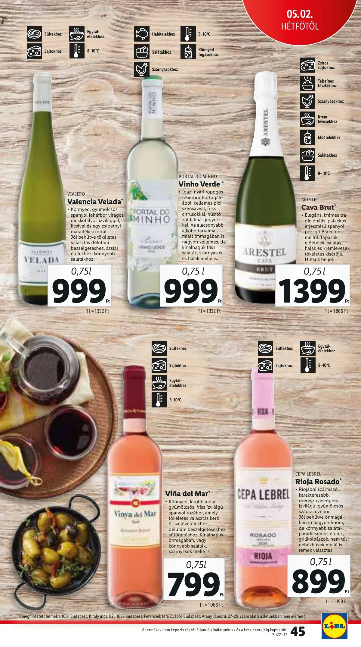 Lidl akciós újság 04.28–05.04 – 45. oldal