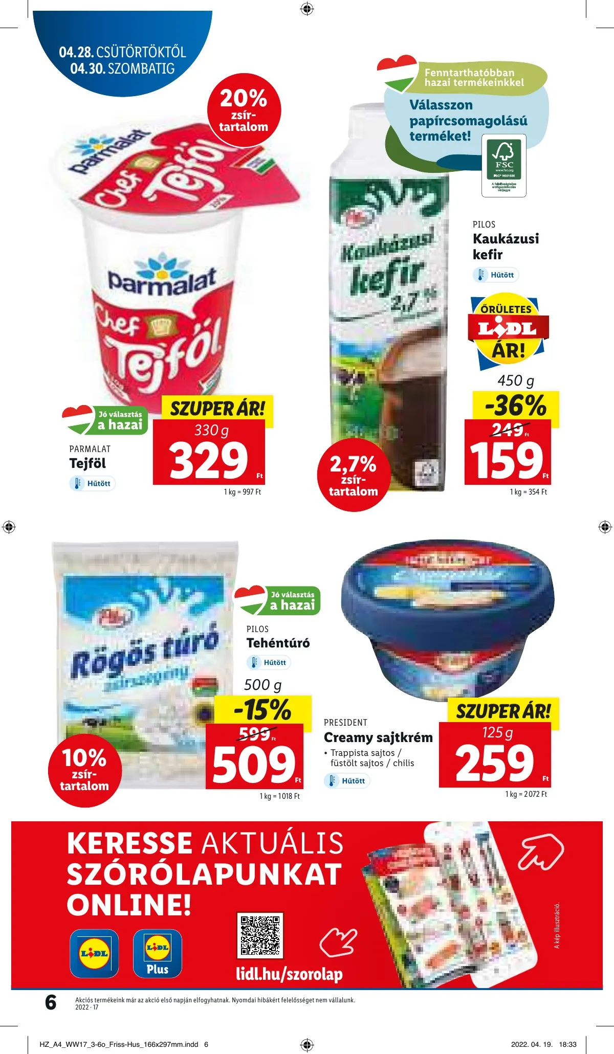 Lidl akciós újság 04.28–05.04 – 6. oldal