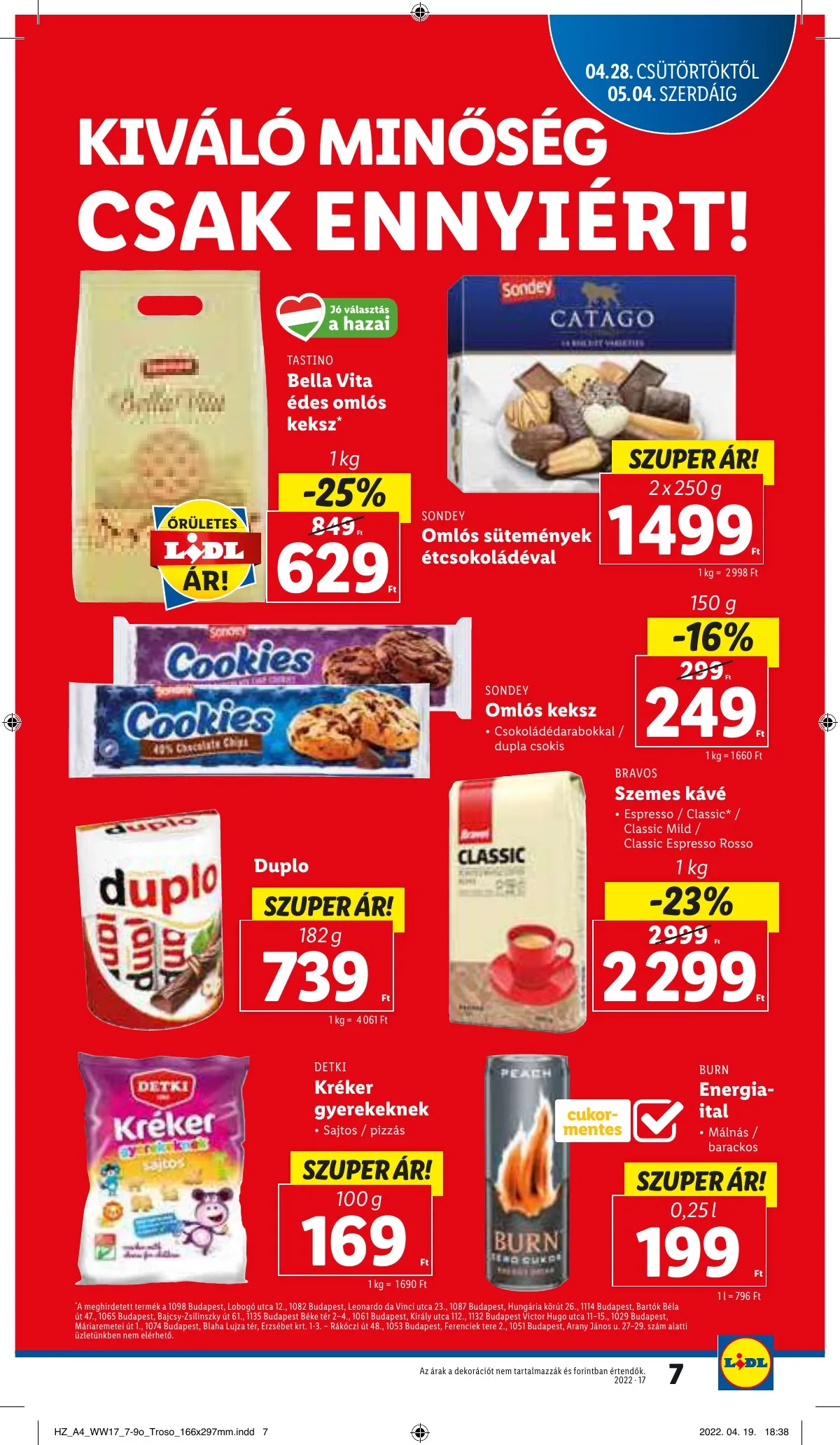 Lidl akciós újság 04.28–05.04 – 7. oldal