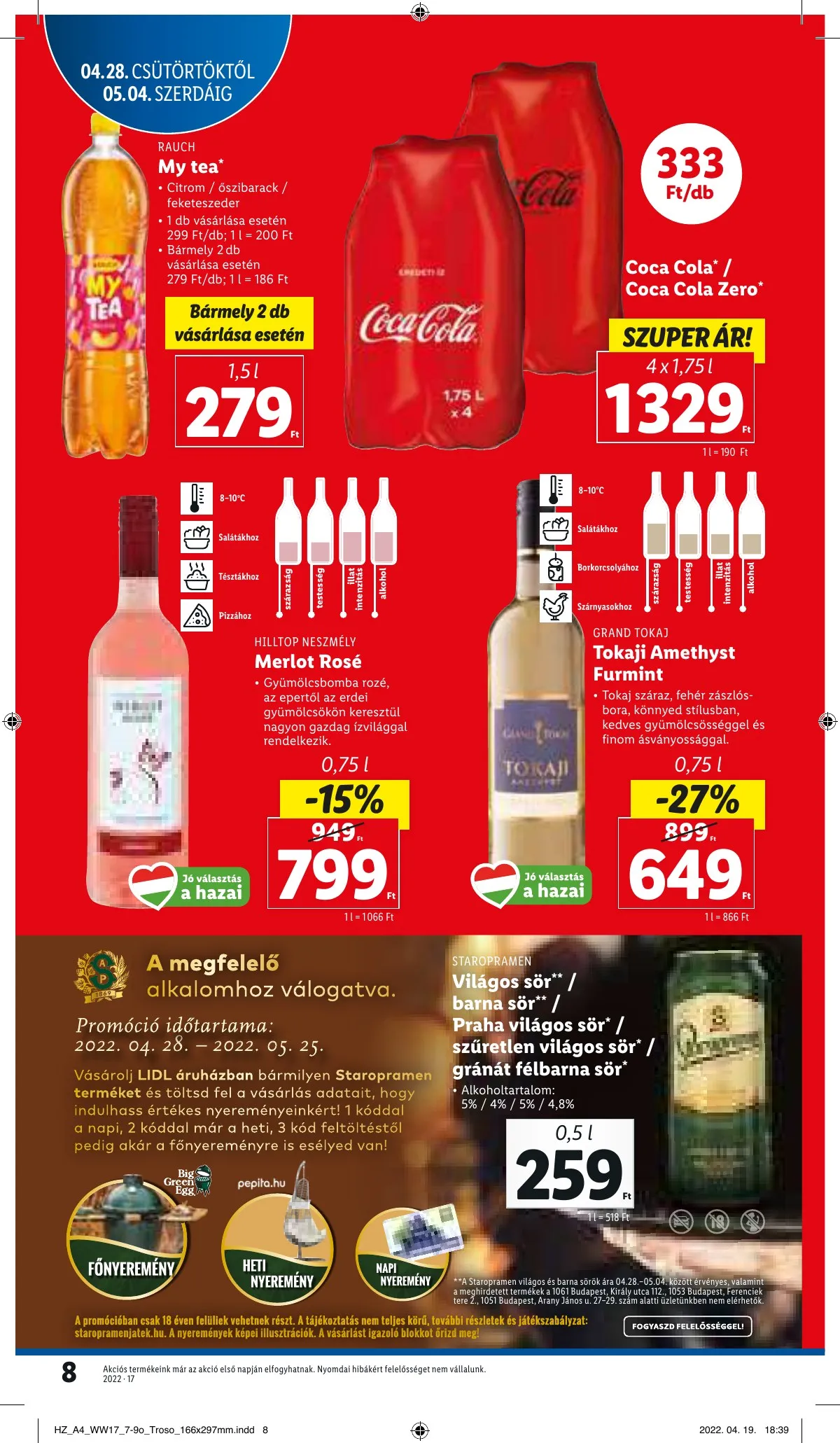 Lidl akciós újság 04.28–05.04 – 8. oldal
