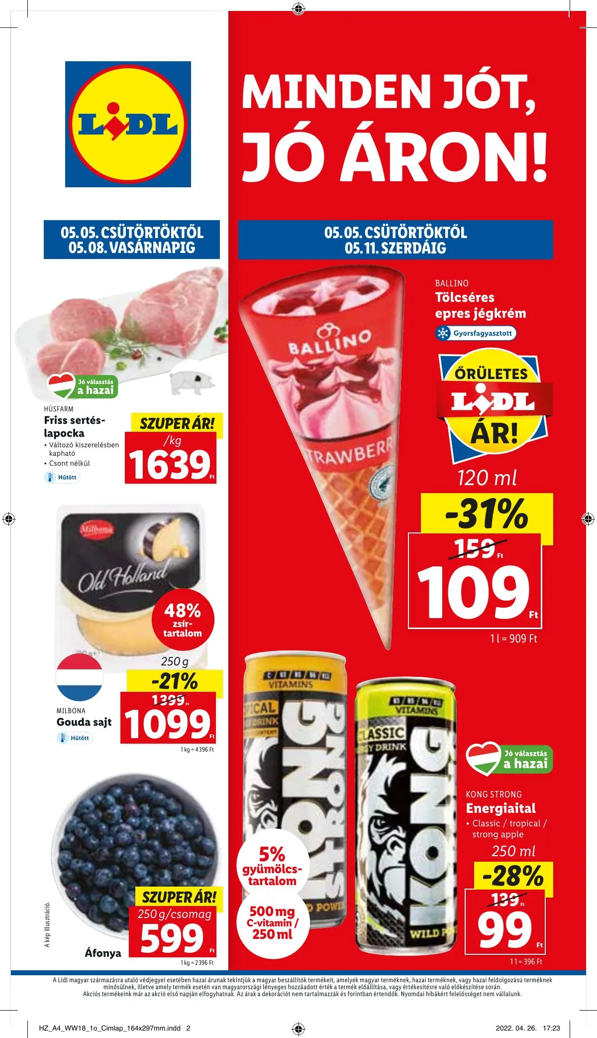 Lidl akciós újság 05.05–05.11