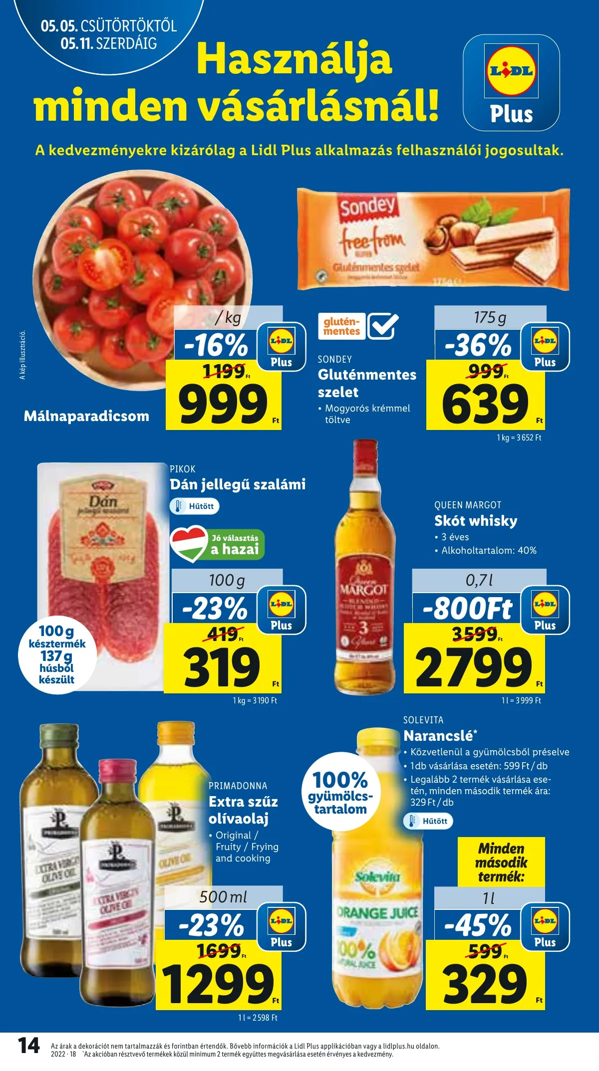 Lidl akciós újság 05.05–05.11 – 14. oldal