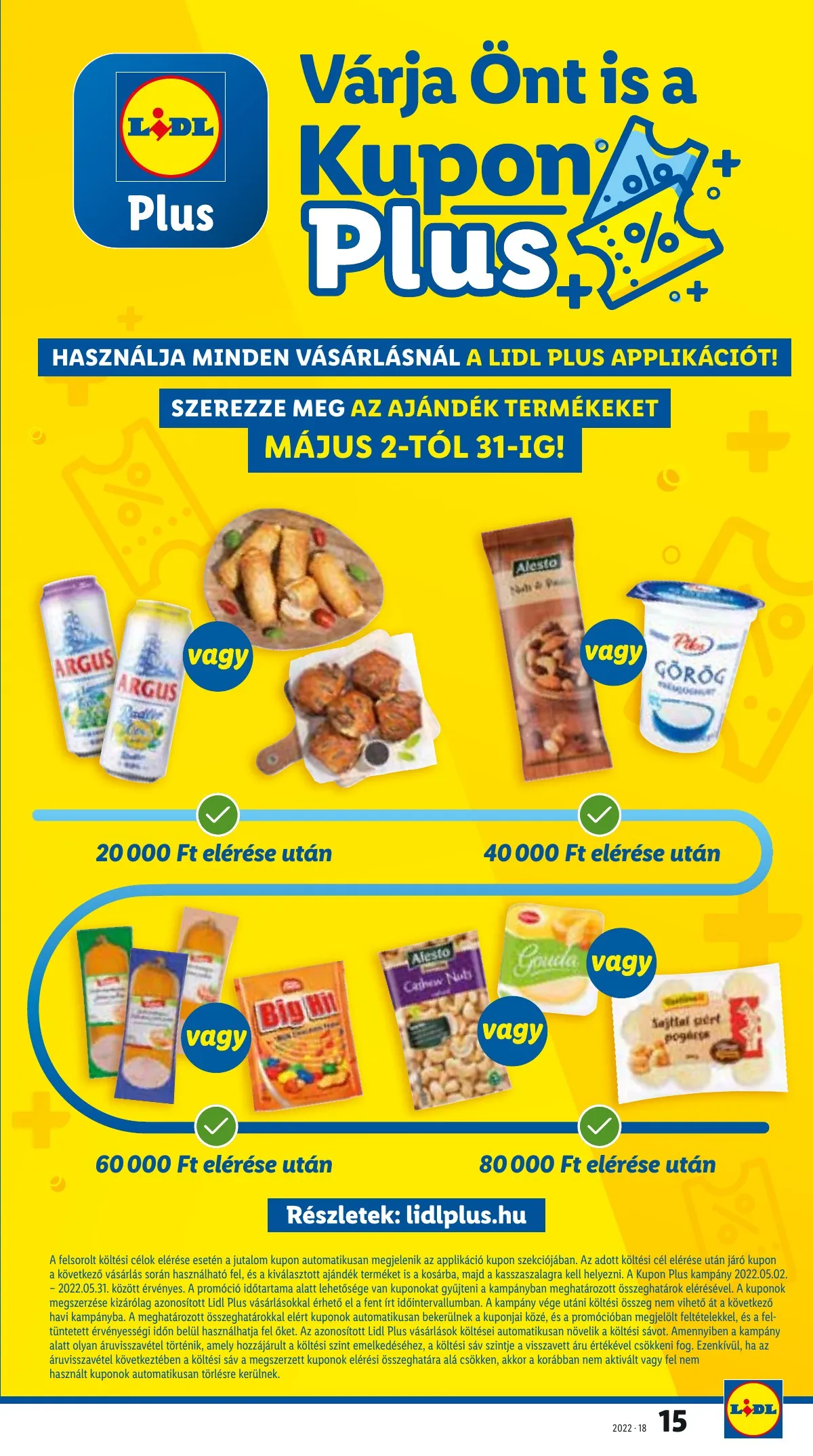 Lidl akciós újság 05.05–05.11 – 15. oldal