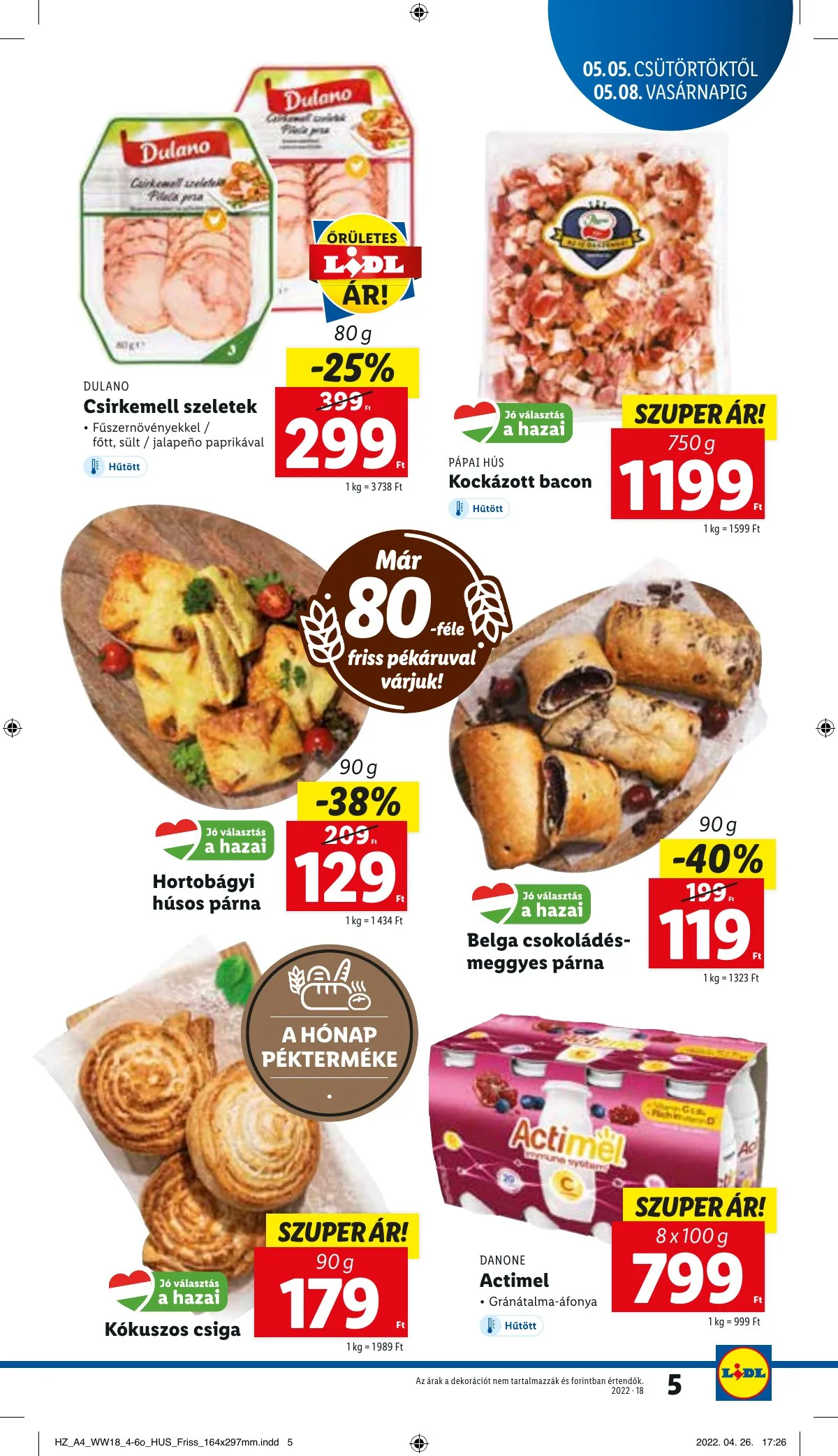 Lidl akciós újság 05.05–05.11 – 5. oldal