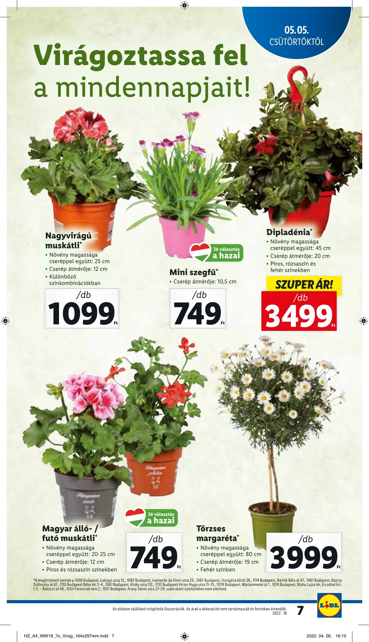 Lidl akciós újság 05.05–05.11 – 7. oldal