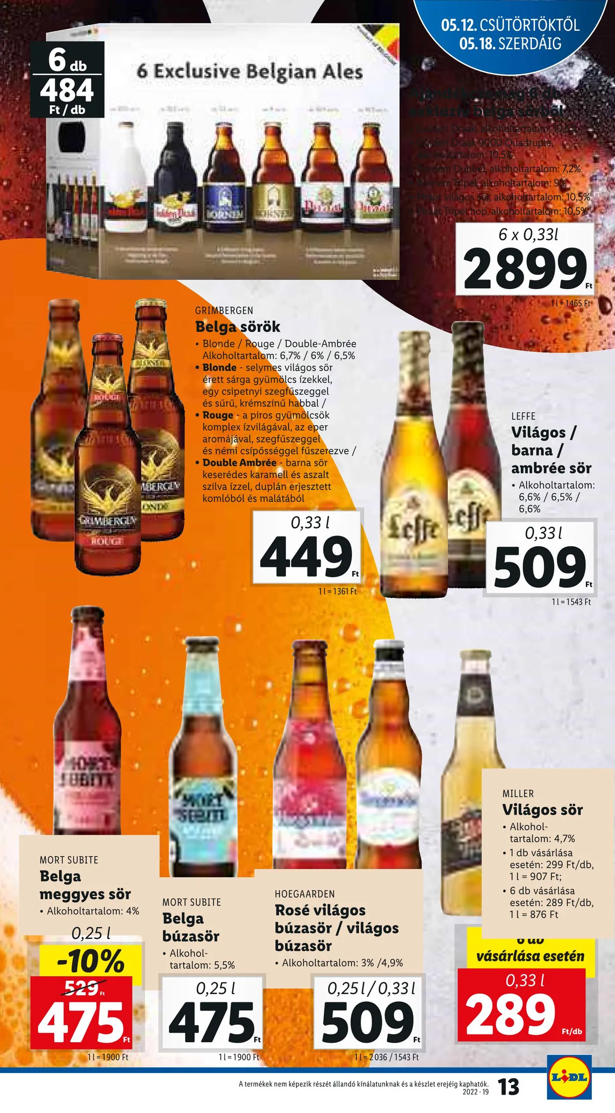 Lidl akciós újság 05.12–05.18 – 13. oldal