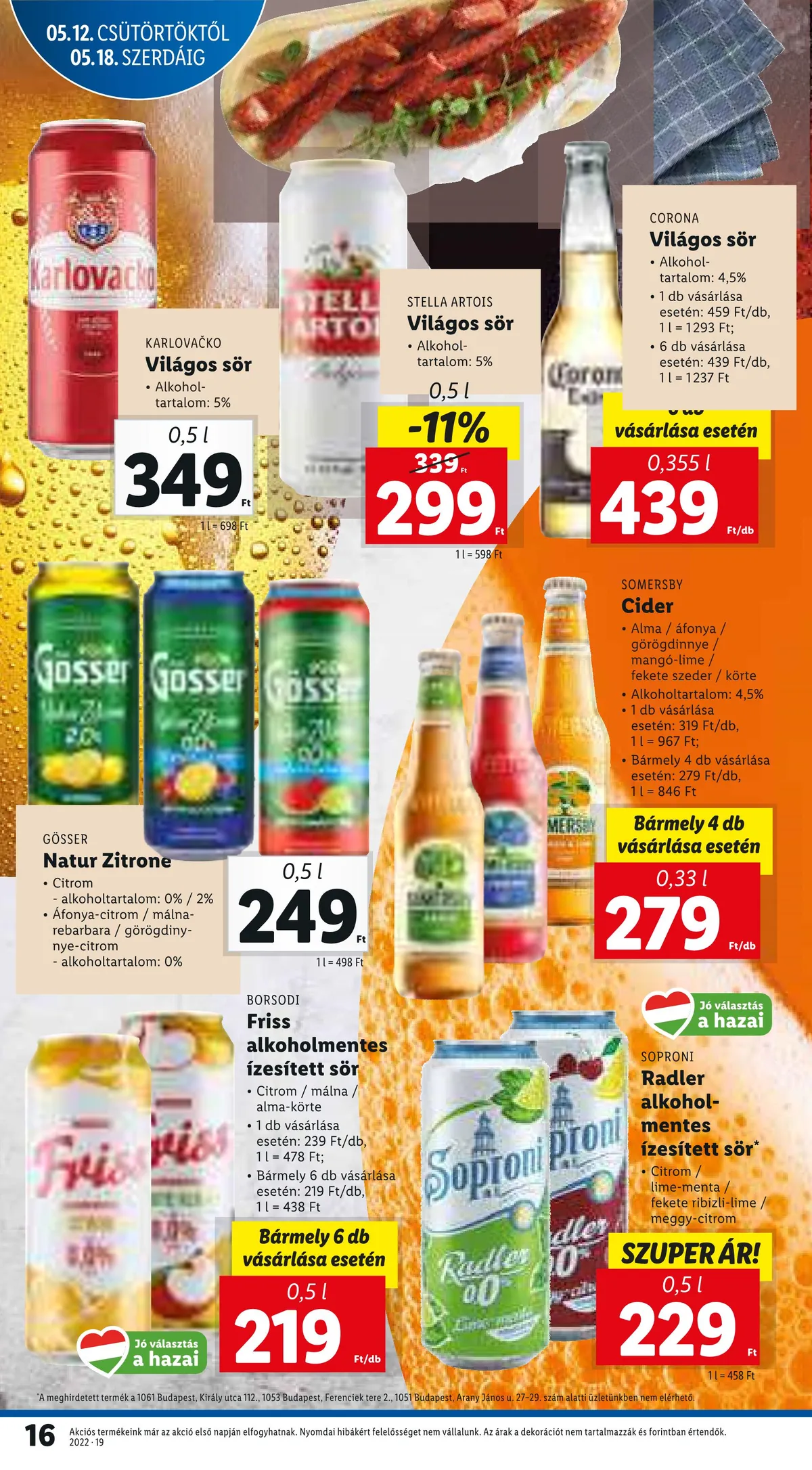 Lidl akciós újság 05.12–05.18 – 16. oldal