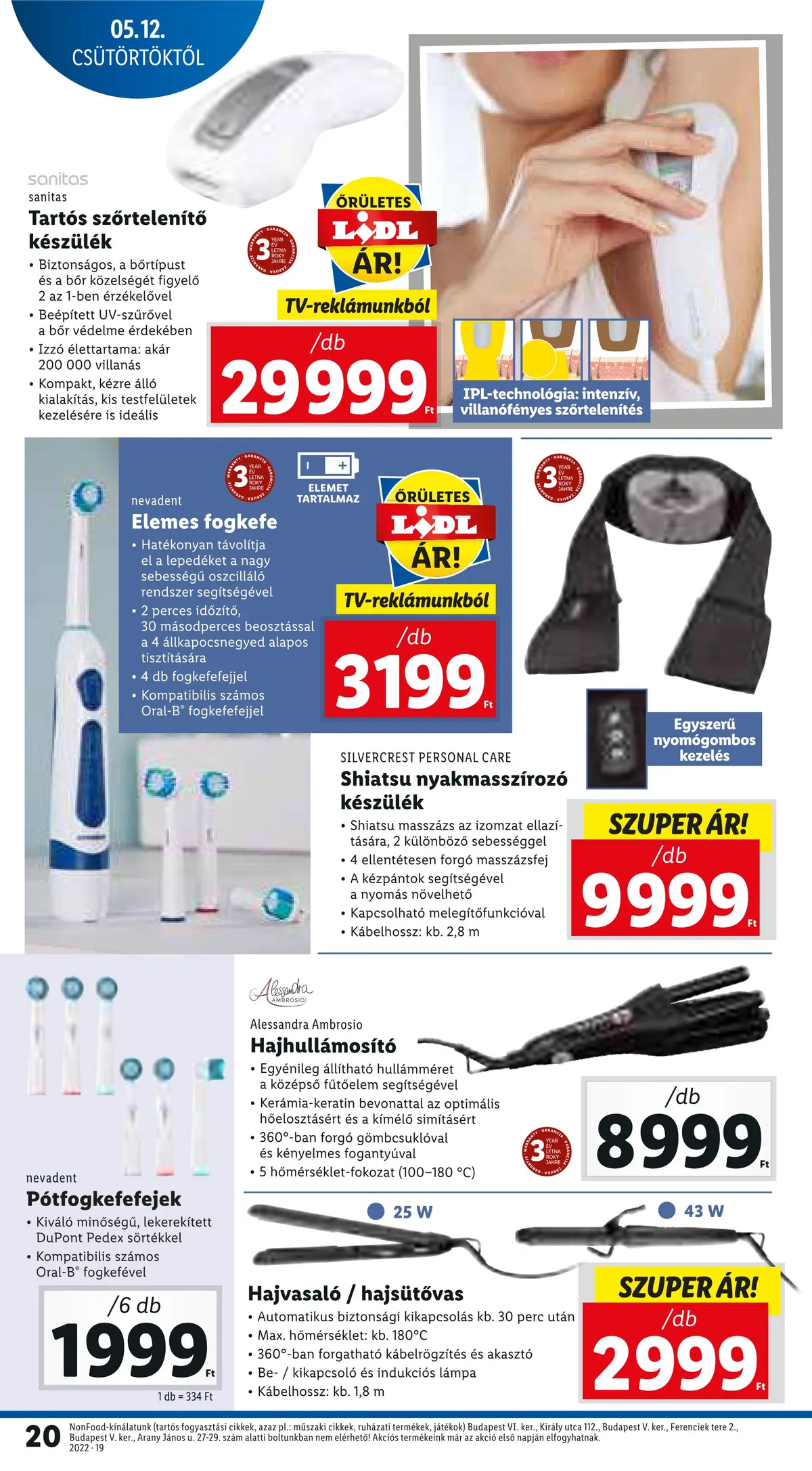 Lidl akciós újság 05.12–05.18 – 20. oldal