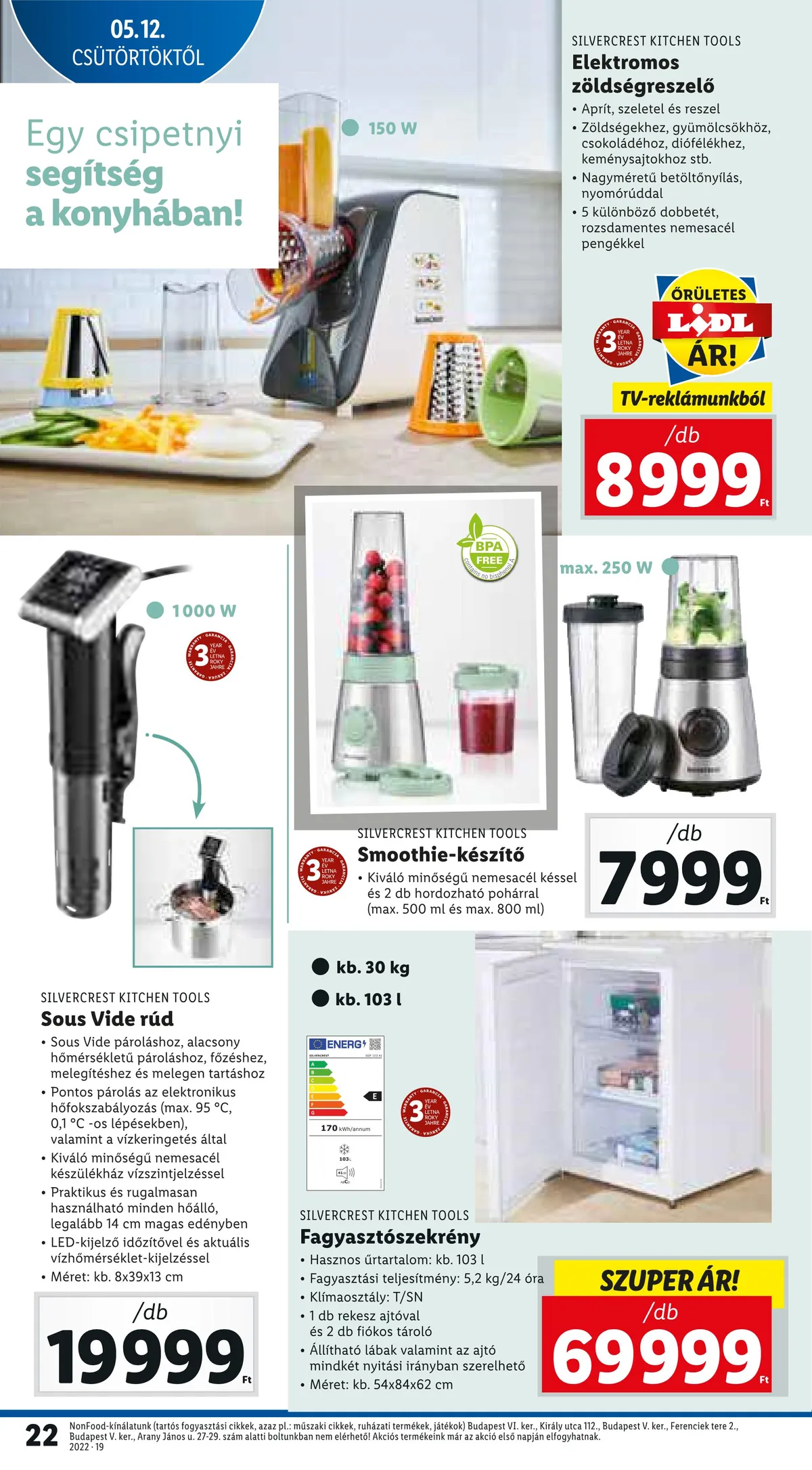 Lidl akciós újság 05.12–05.18 – 22. oldal