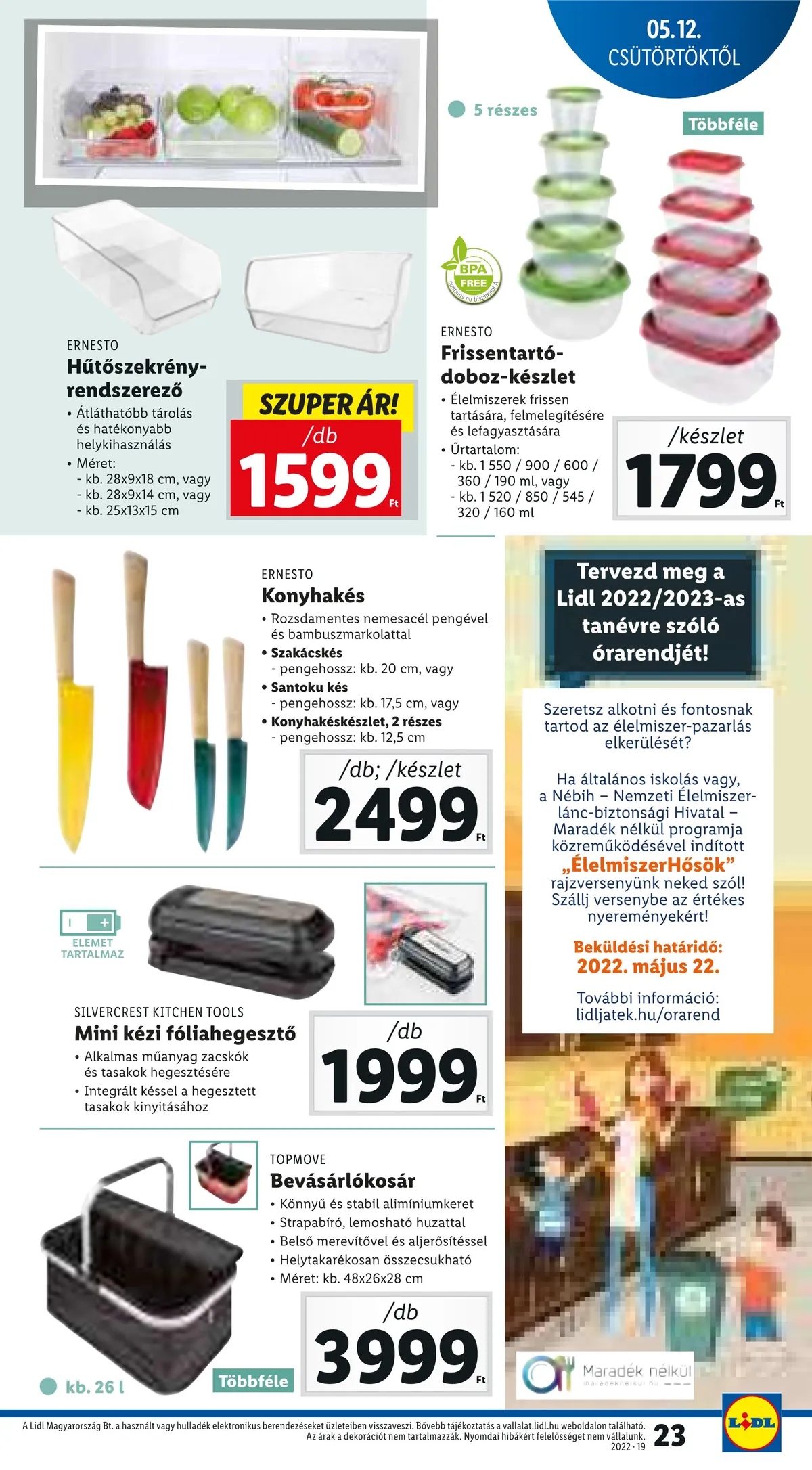 Lidl akciós újság 05.12–05.18 – 23. oldal