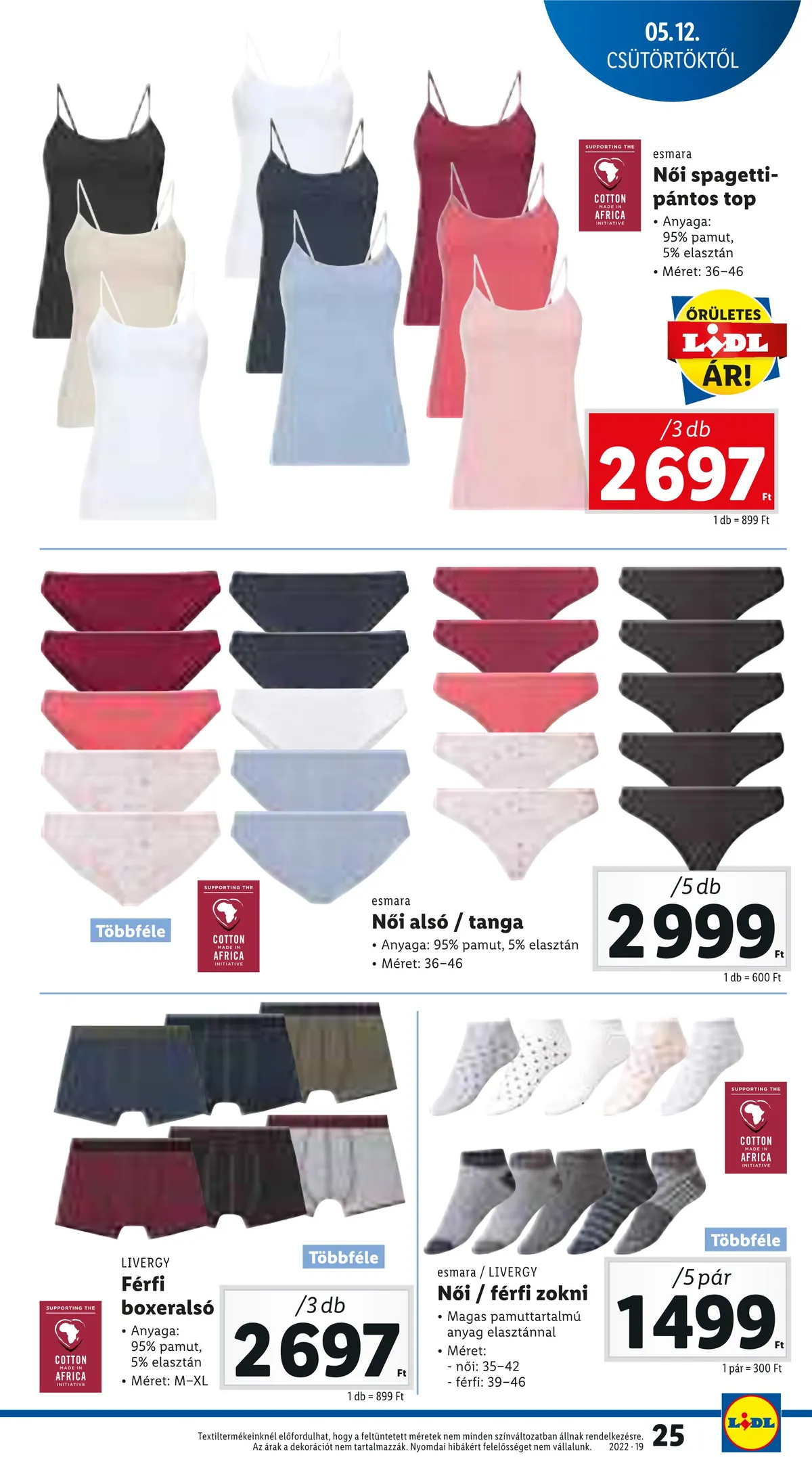 Lidl akciós újság 05.12–05.18 – 25. oldal