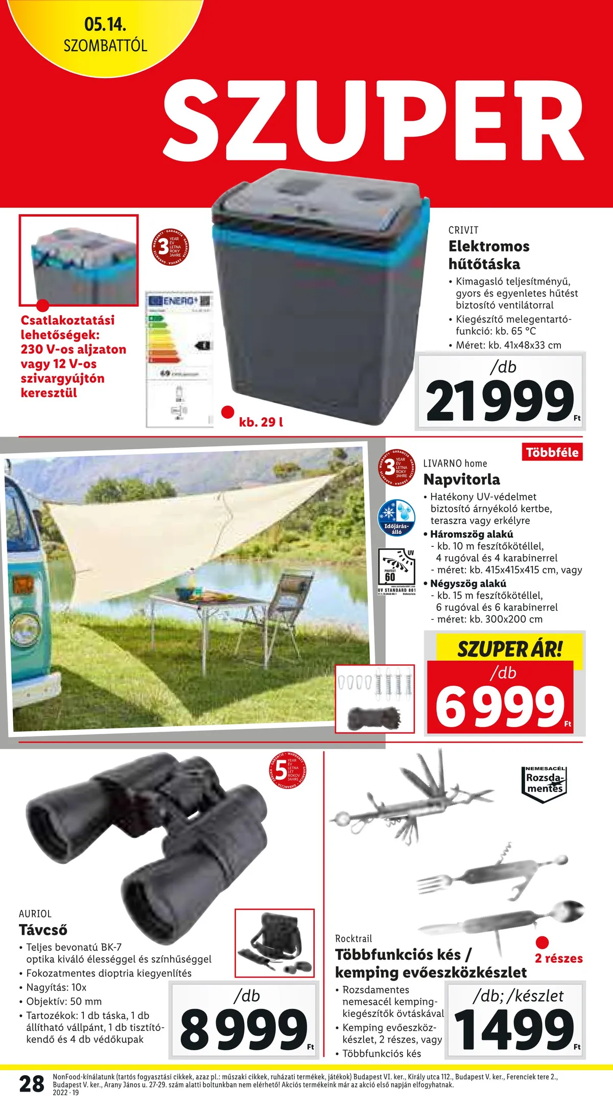 Lidl akciós újság 05.12–05.18 – 28. oldal