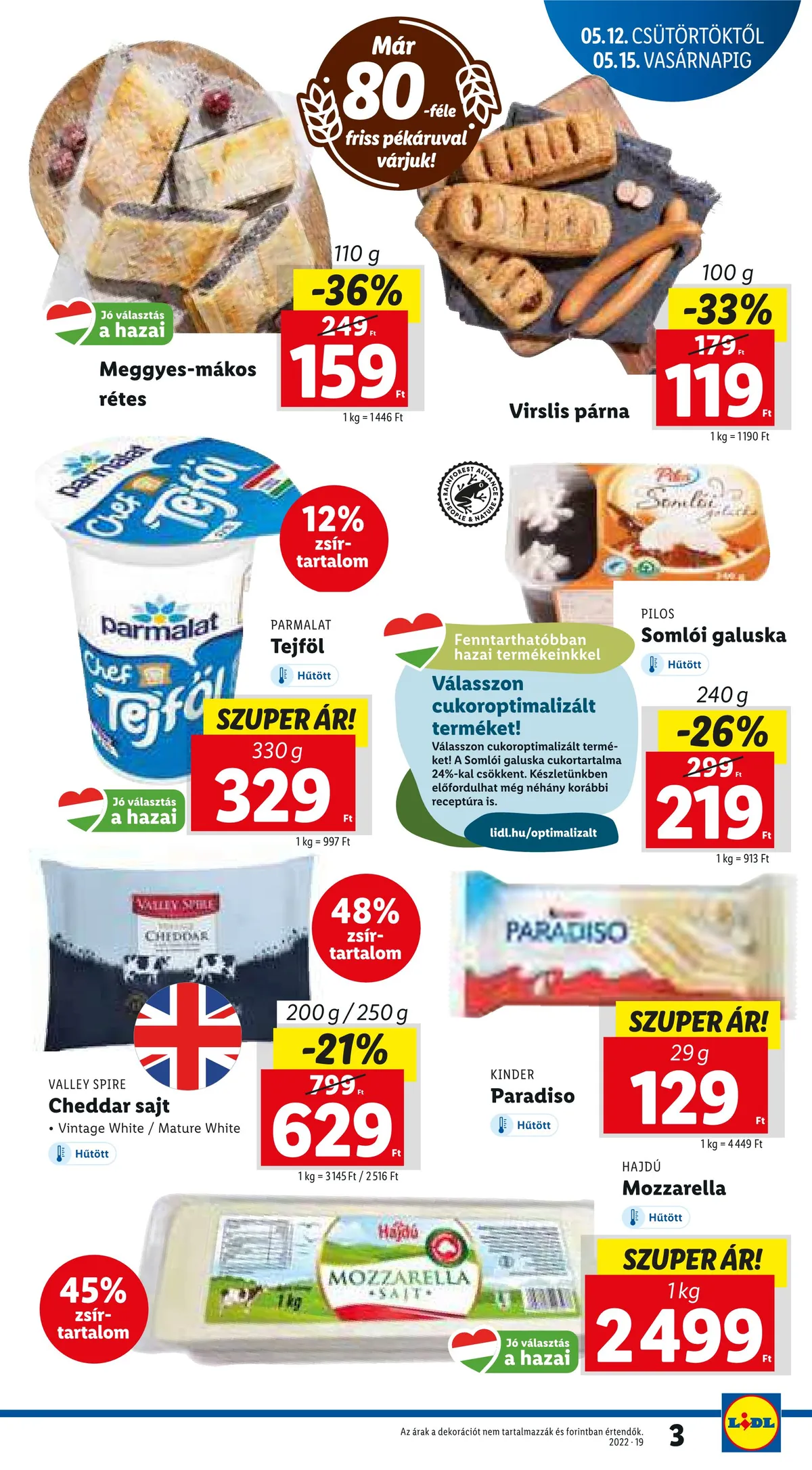 Lidl akciós újság 05.12–05.18 – 3. oldal