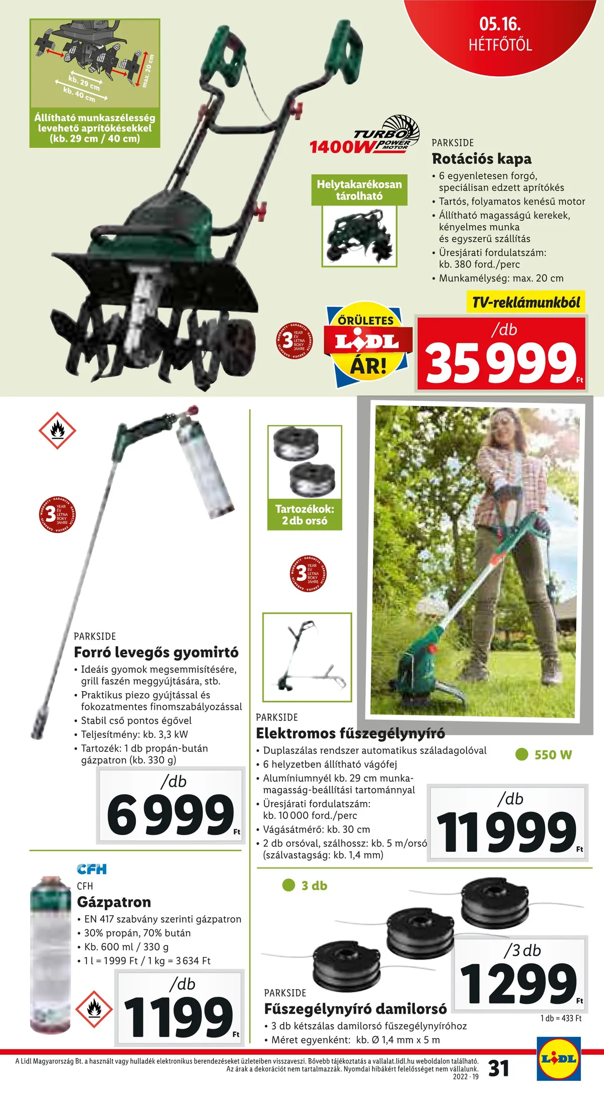 Lidl akciós újság 05.12–05.18 – 31. oldal