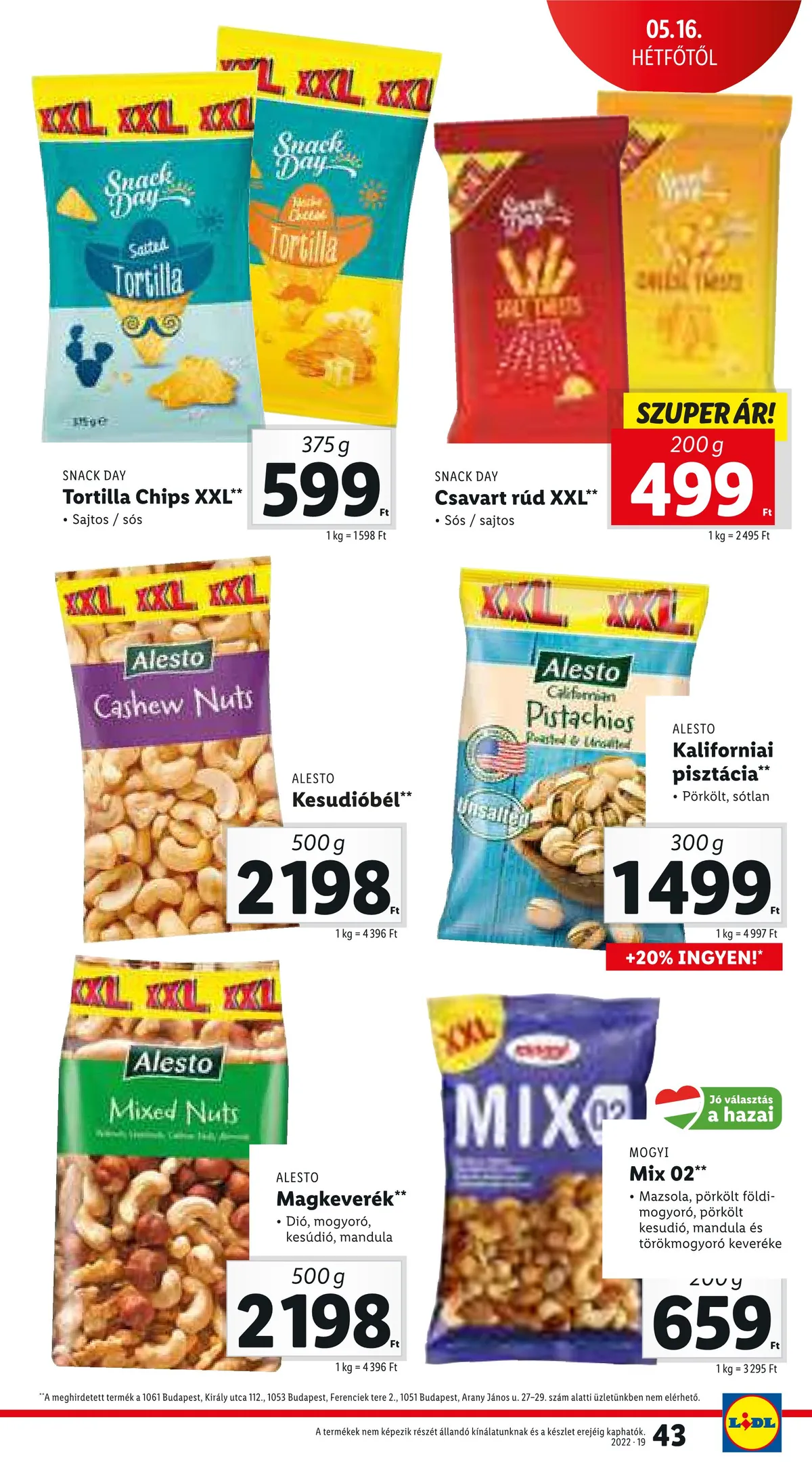 Lidl akciós újság 05.12–05.18 – 43. oldal