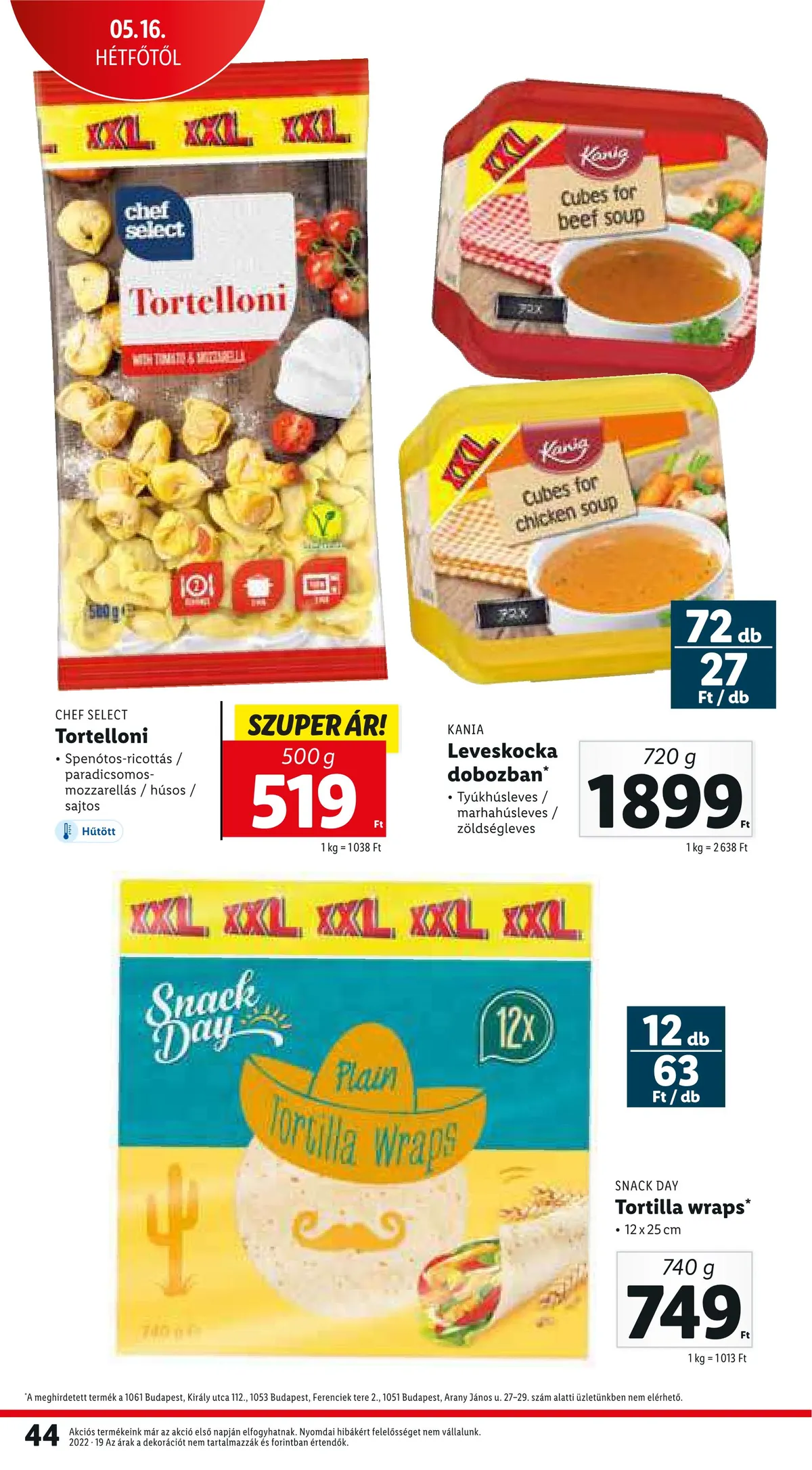 Lidl akciós újság 05.12–05.18 – 44. oldal