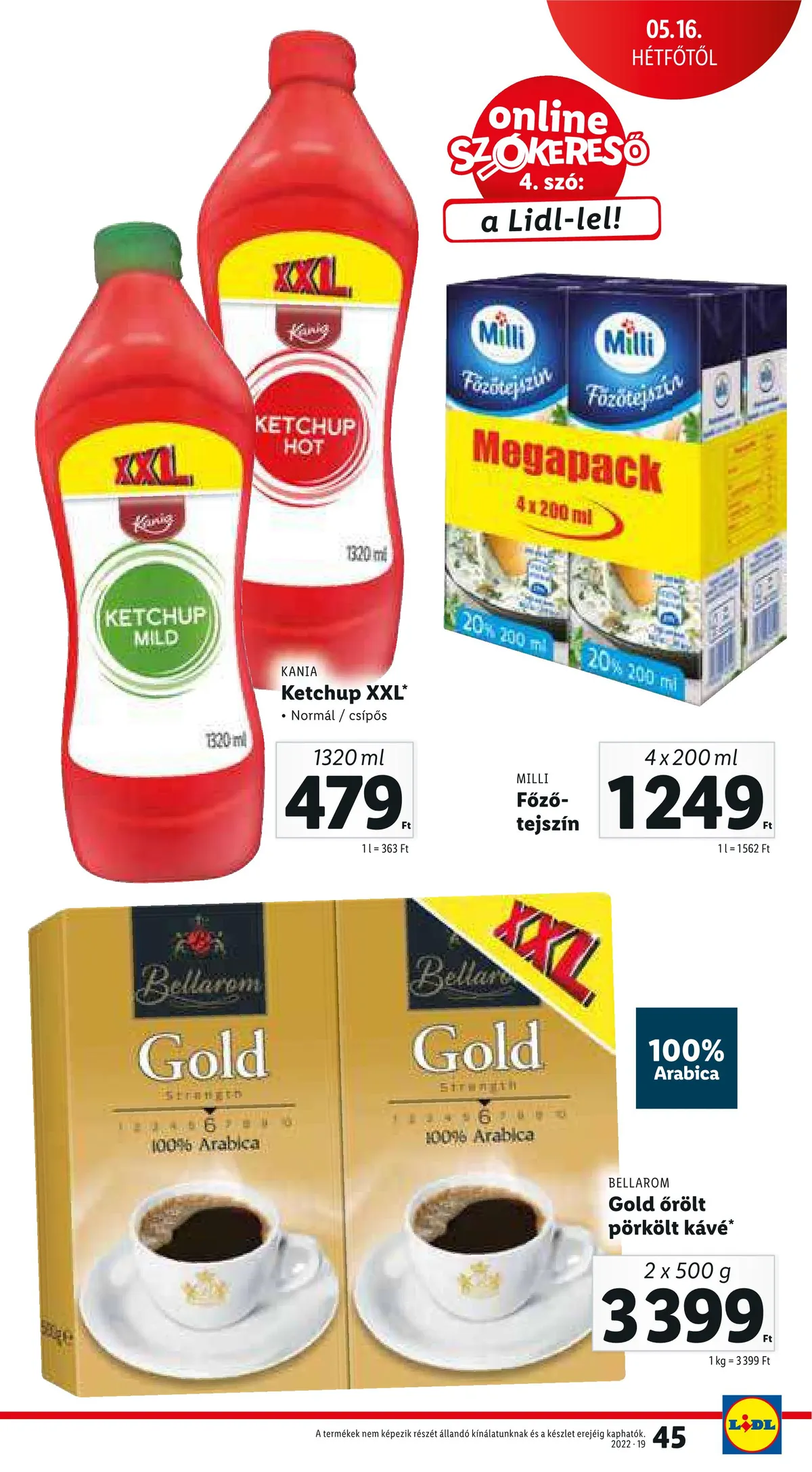 Lidl akciós újság 05.12–05.18 – 45. oldal