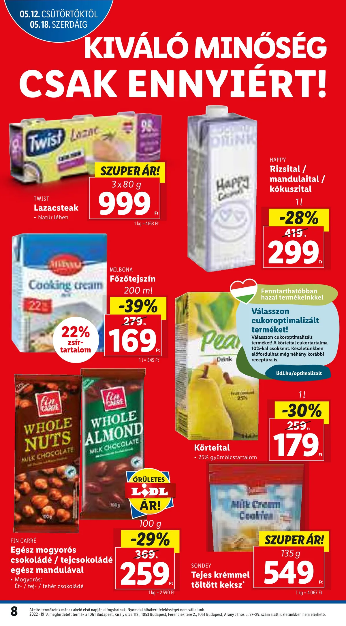 Lidl akciós újság 05.12–05.18 – 8. oldal