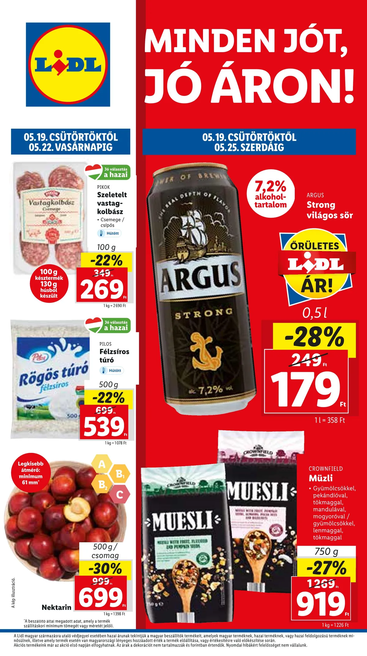 Lidl akciós újság 05.19–05.25