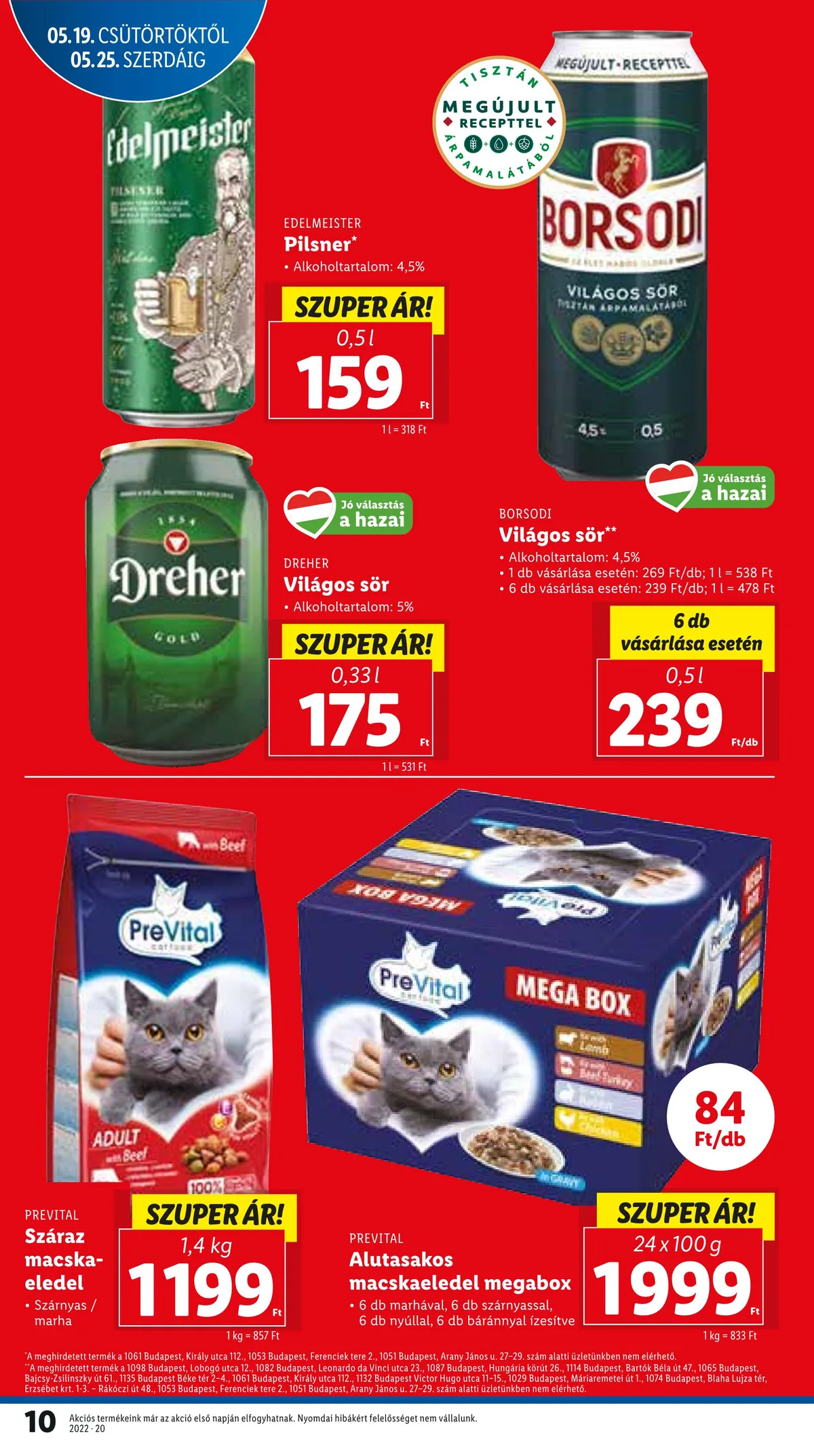 Lidl akciós újság 05.19–05.25 – 10. oldal