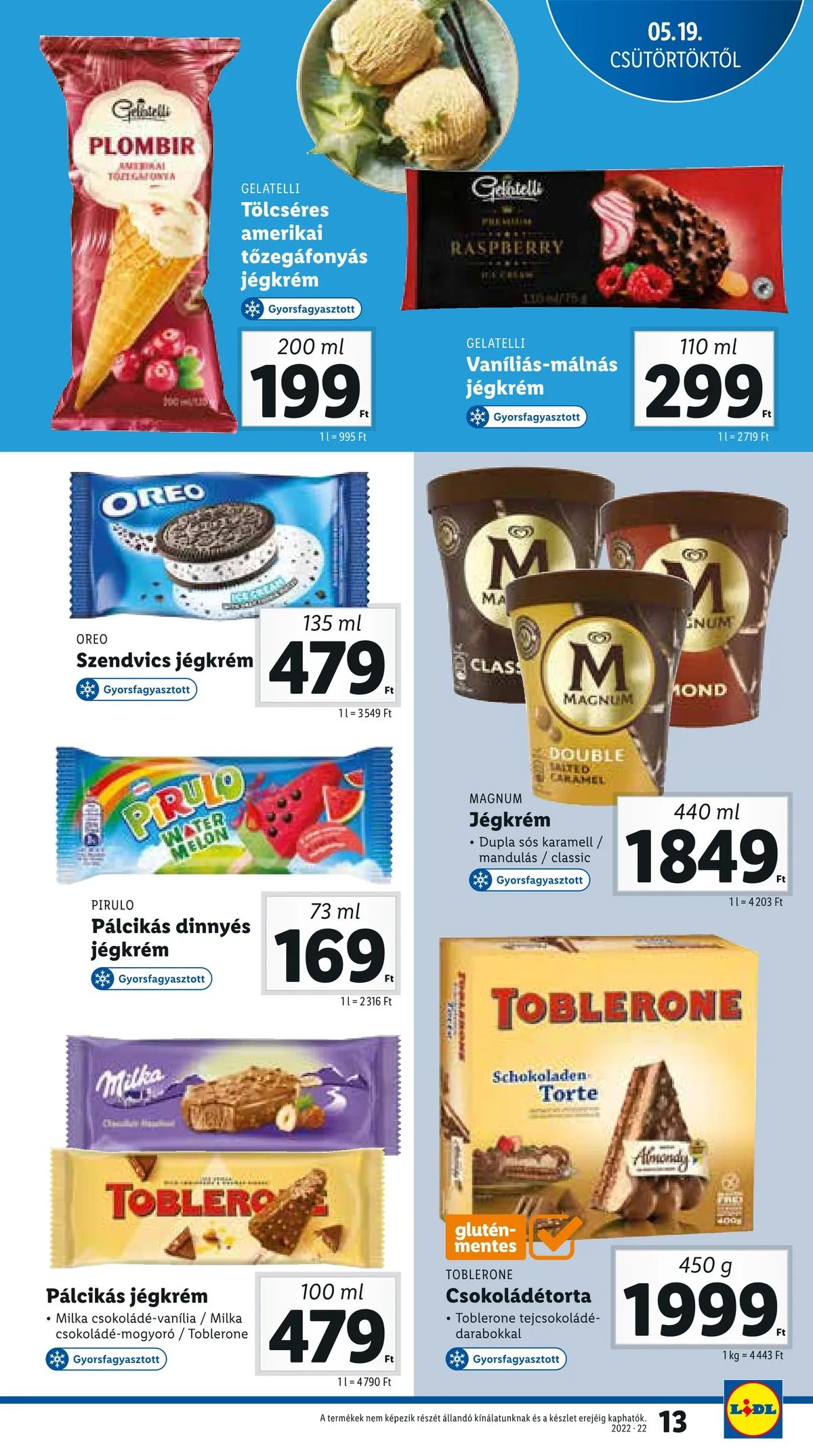 Lidl akciós újság 05.19–05.25 – 13. oldal