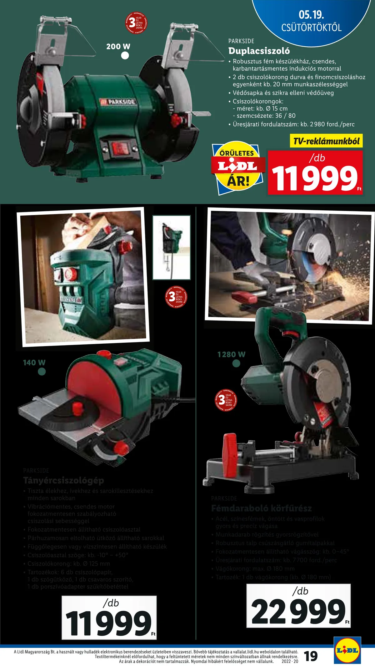 Lidl akciós újság 05.19–05.25 – 19. oldal