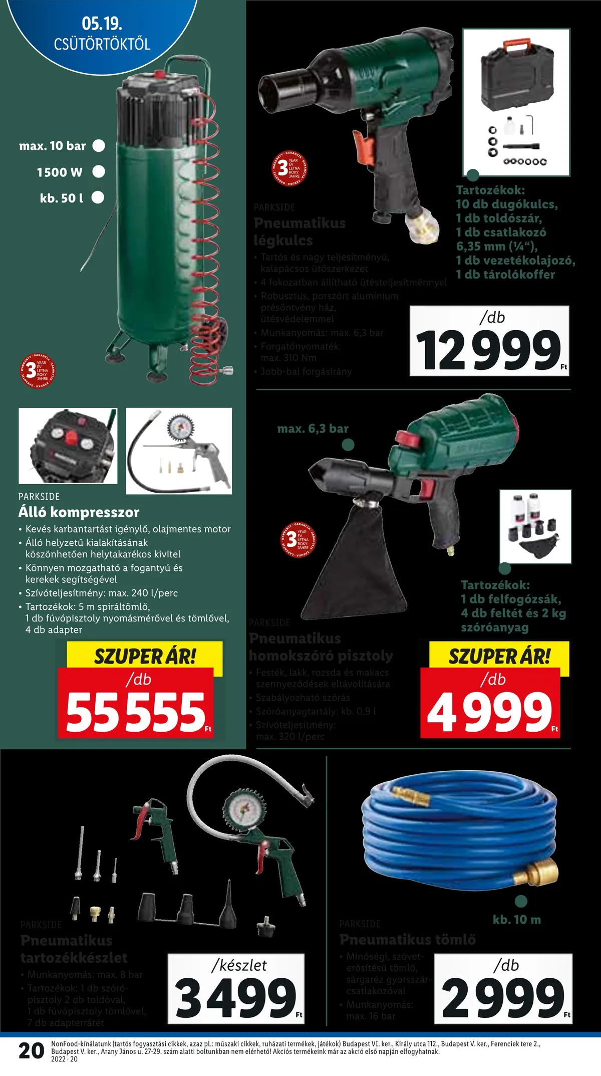 Lidl akciós újság 05.19–05.25 – 20. oldal