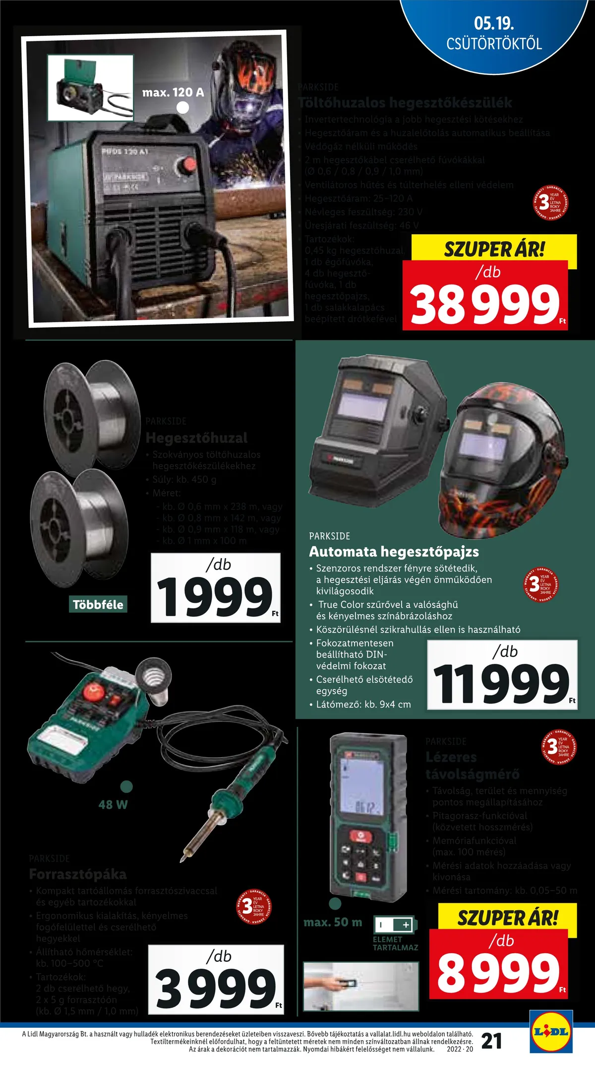 Lidl akciós újság 05.19–05.25 – 21. oldal