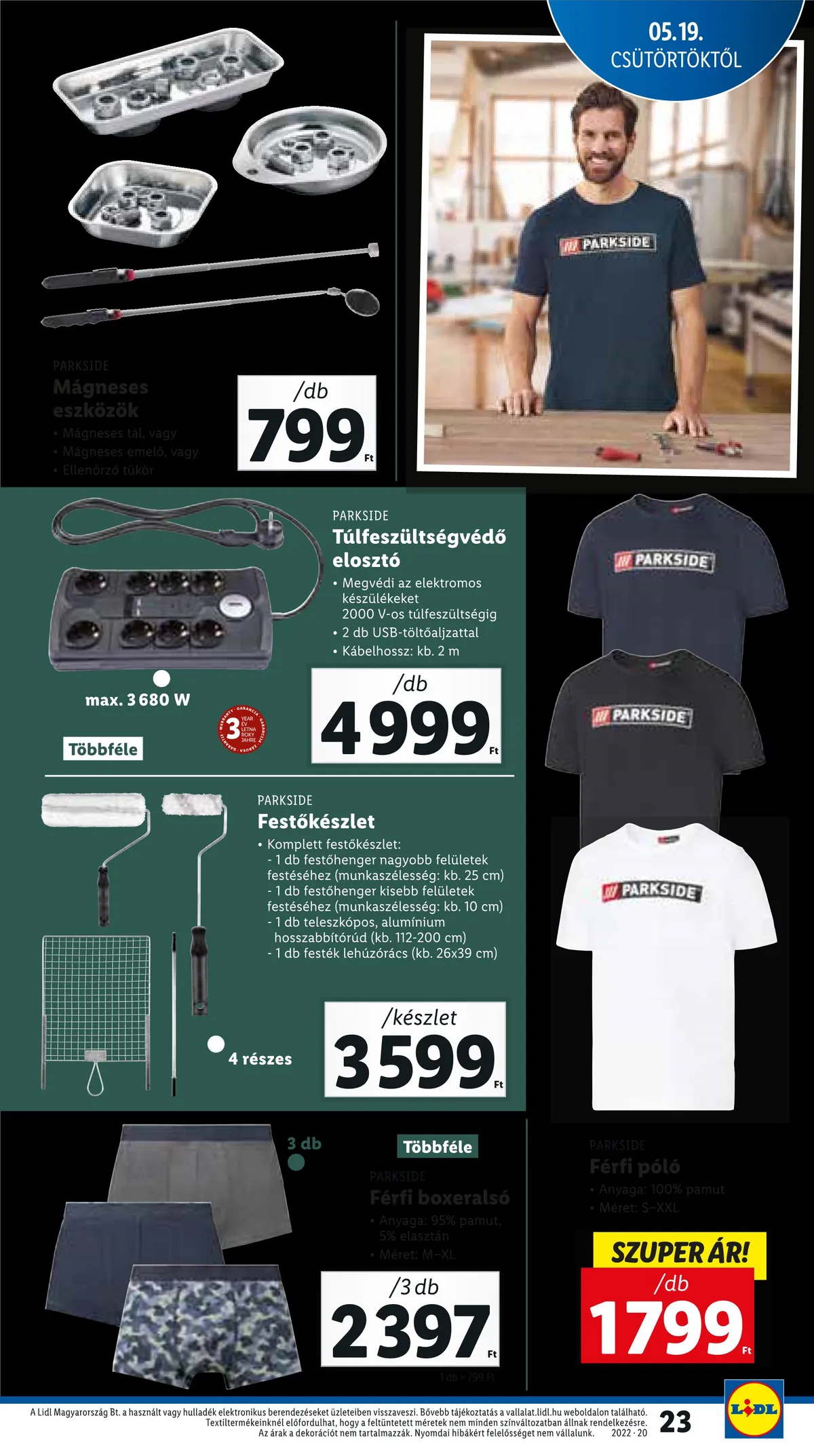 Lidl akciós újság 05.19–05.25 – 23. oldal