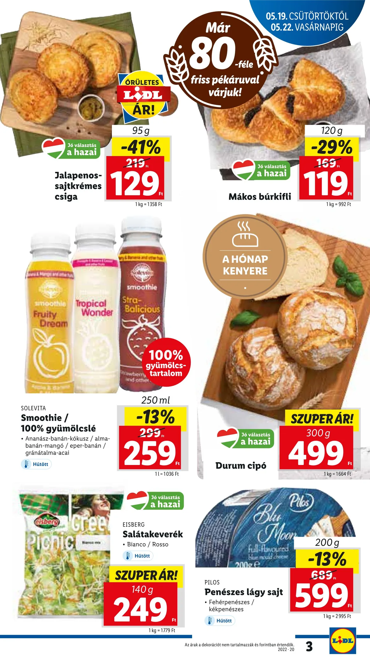 Lidl akciós újság 05.19–05.25 – 3. oldal