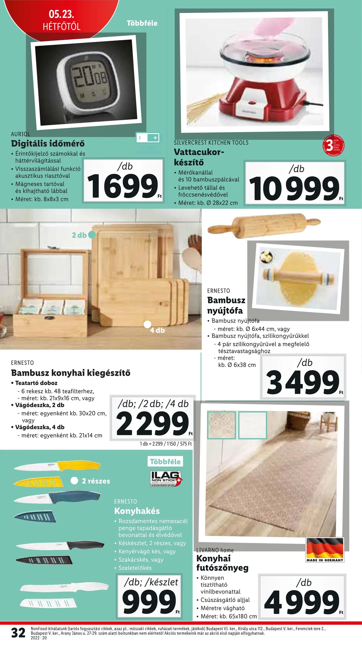Lidl akciós újság 05.19–05.25 – 32. oldal