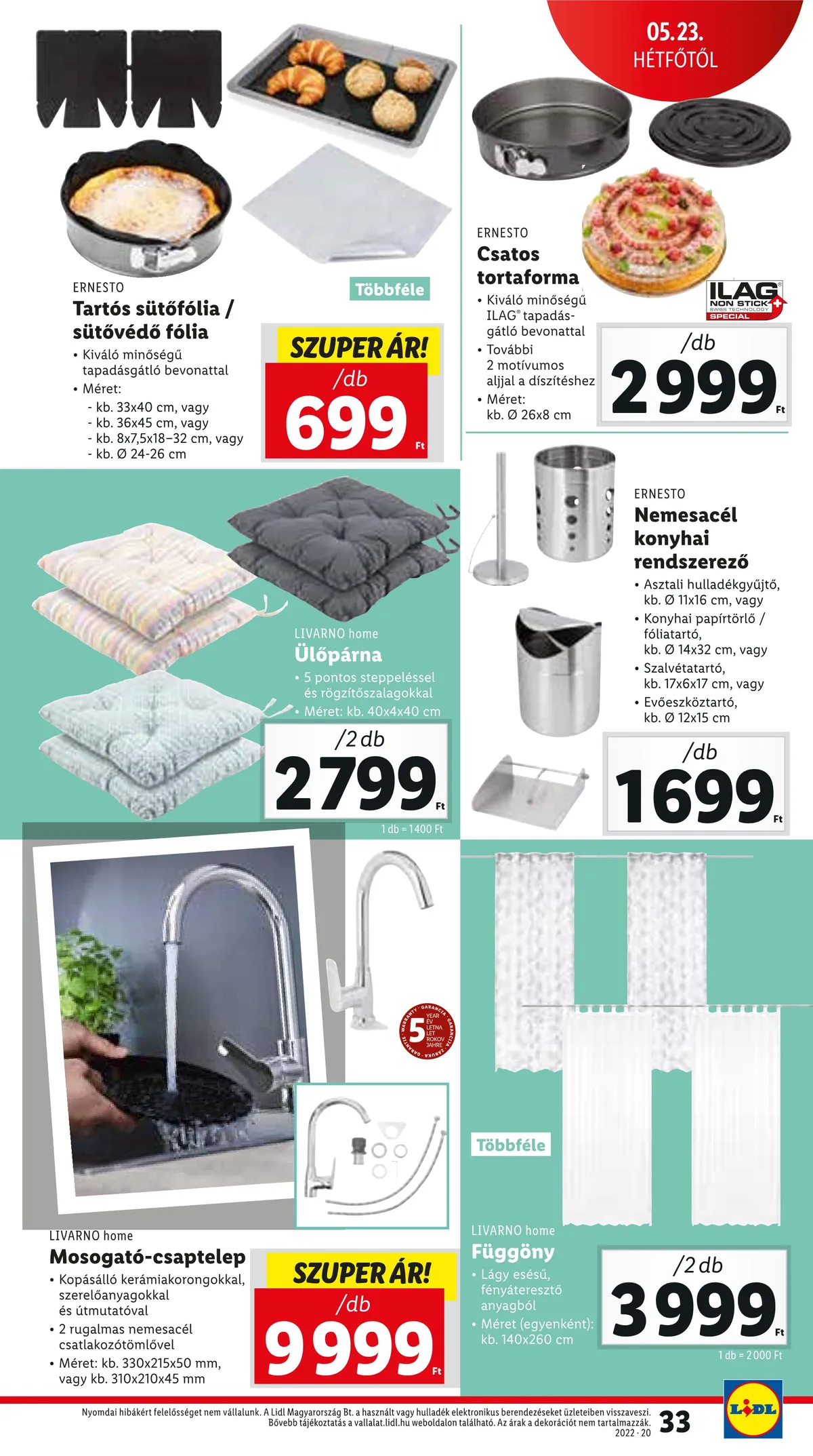 Lidl akciós újság 05.19–05.25 – 33. oldal