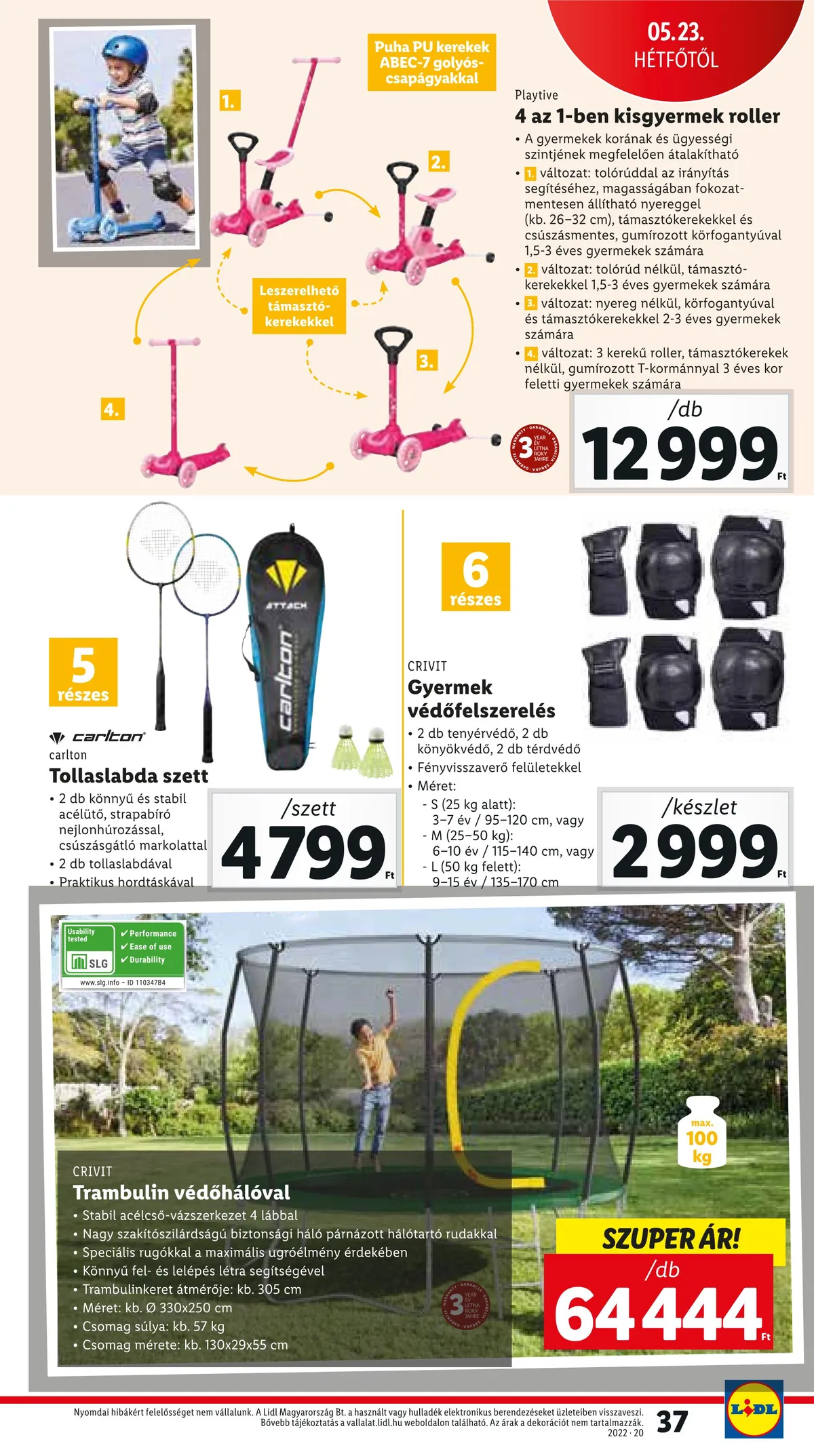Lidl akciós újság 05.19–05.25 – 37. oldal
