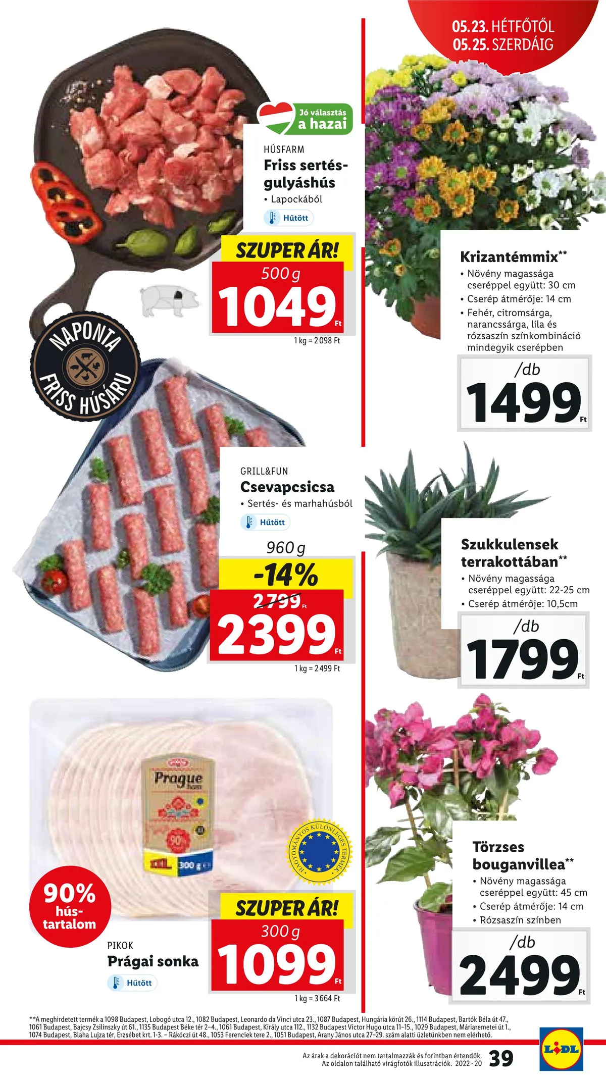 Lidl akciós újság 05.19–05.25 – 39. oldal