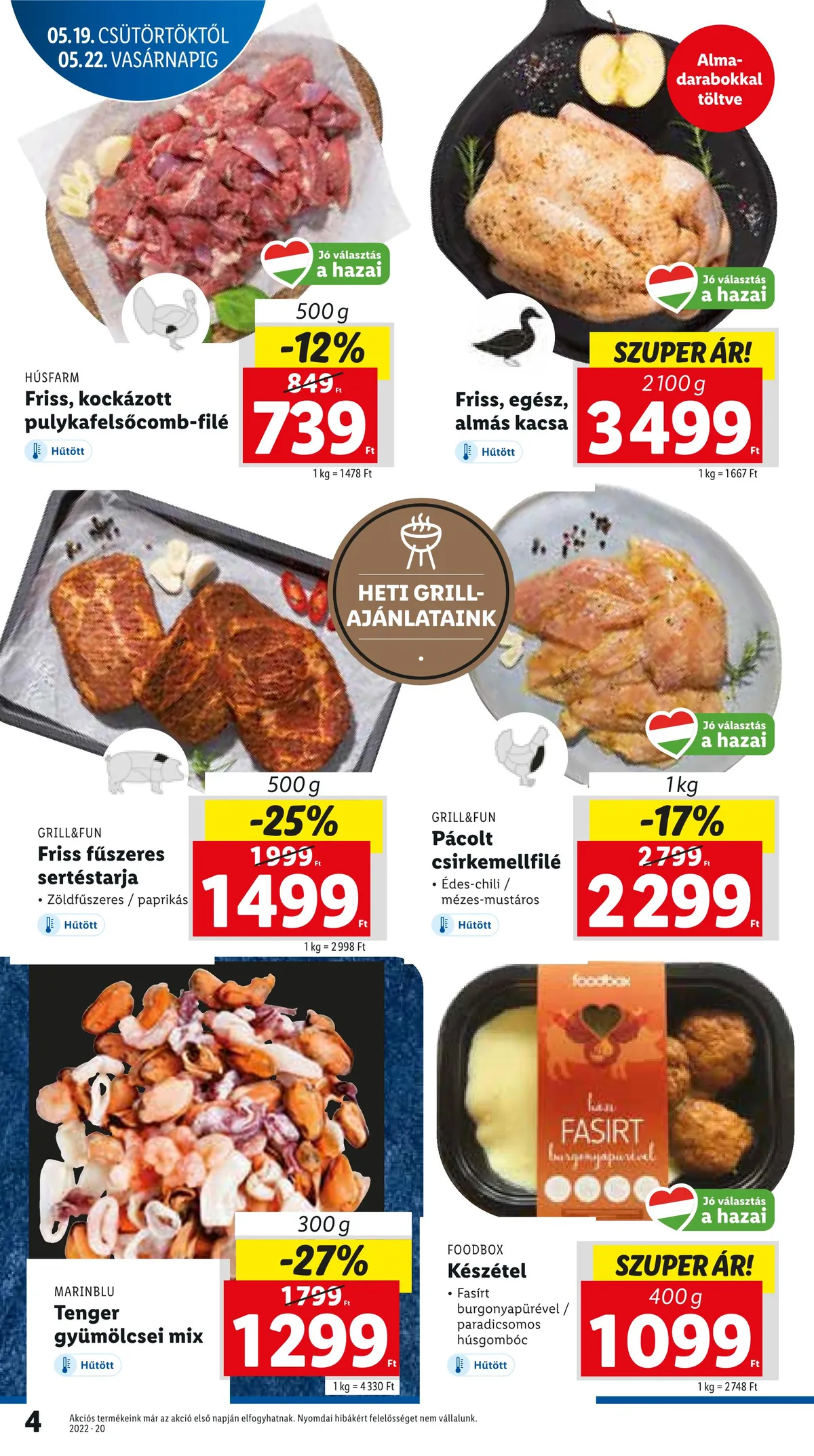 Lidl akciós újság 05.19–05.25 – 4. oldal