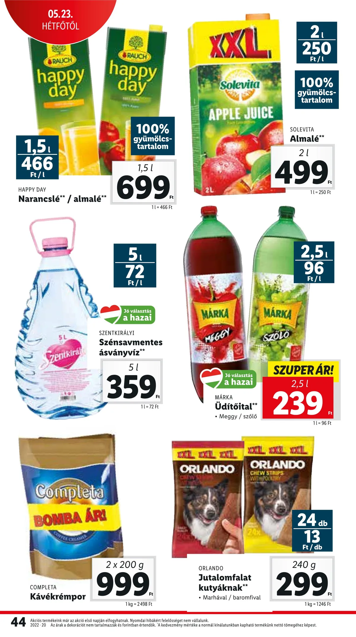 Lidl akciós újság 05.19–05.25 – 44. oldal