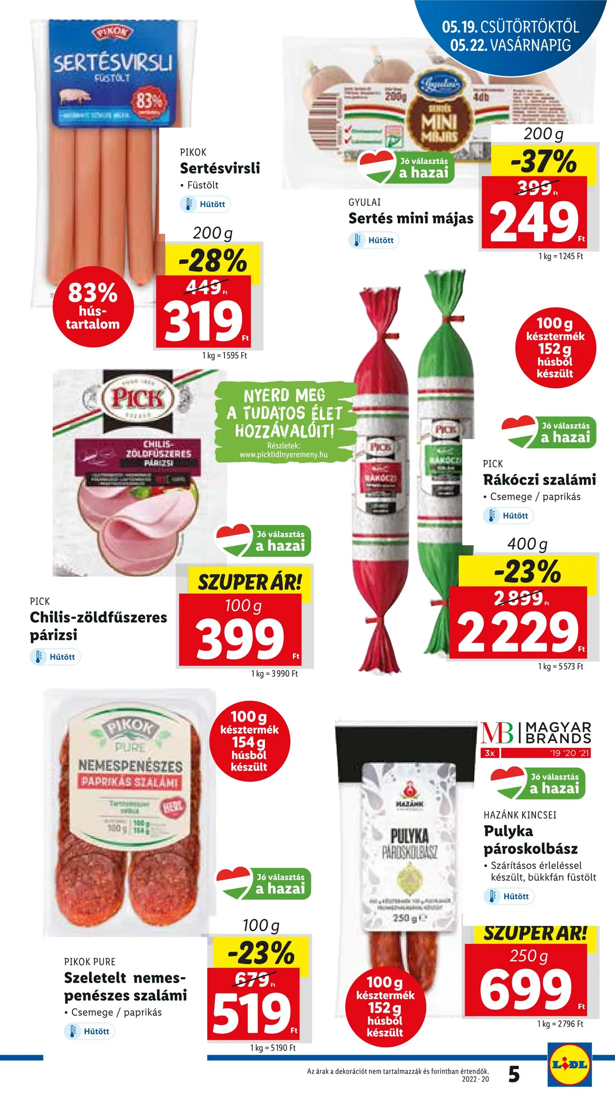 Lidl akciós újság 05.19–05.25 – 5. oldal