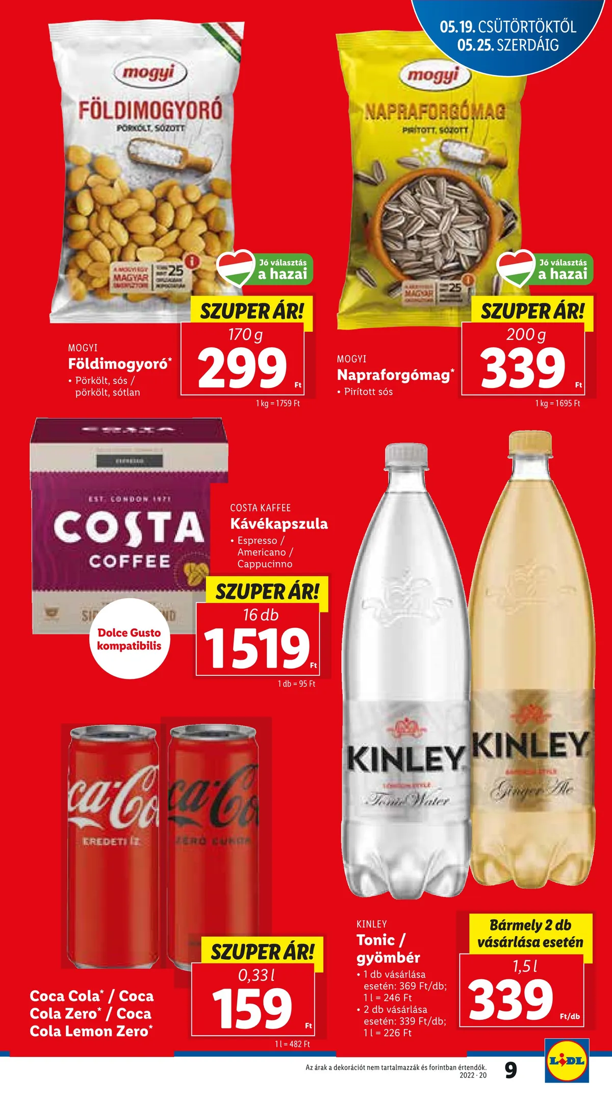Lidl akciós újság 05.19–05.25 – 9. oldal