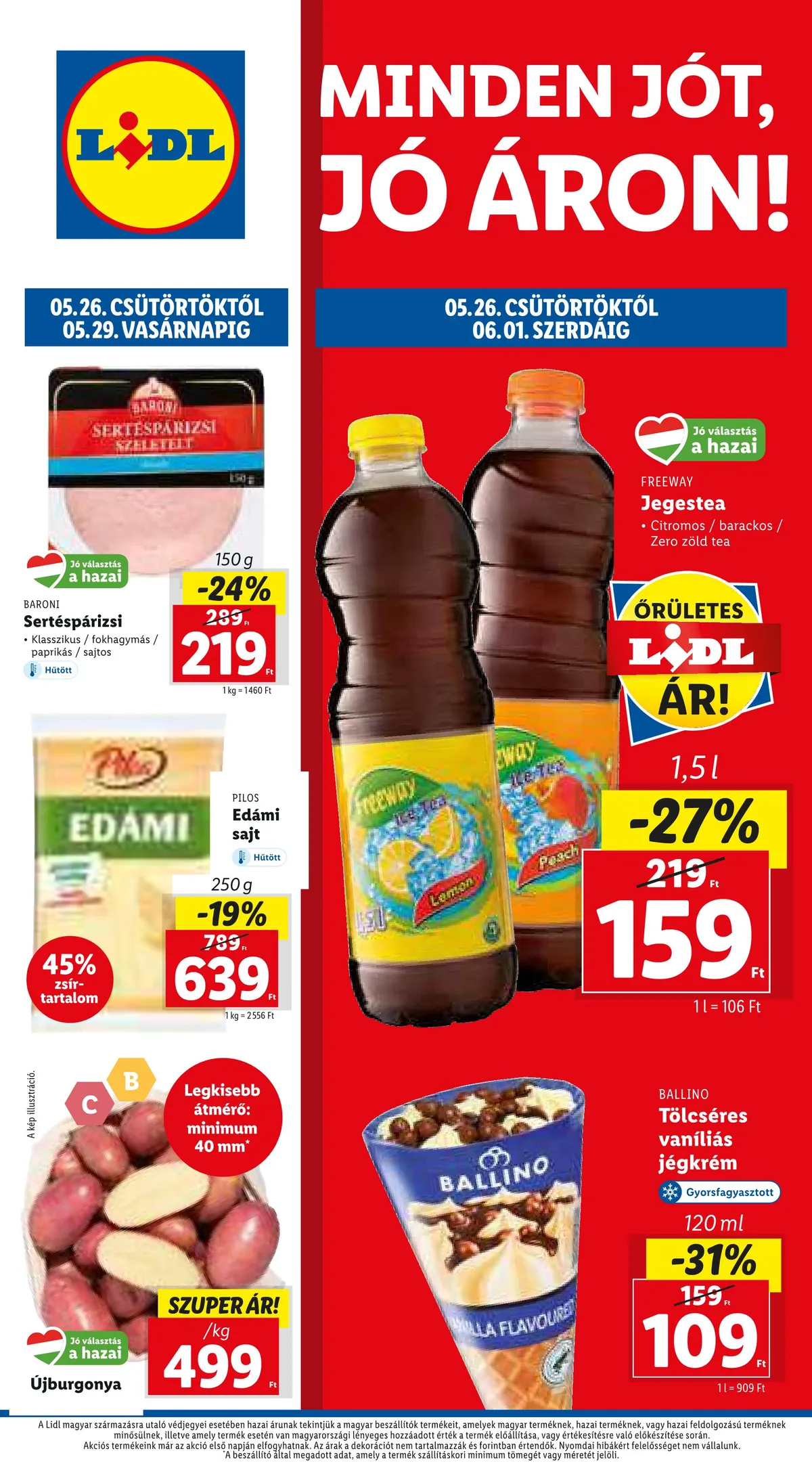 Lidl akciós újság 05.26–06.01